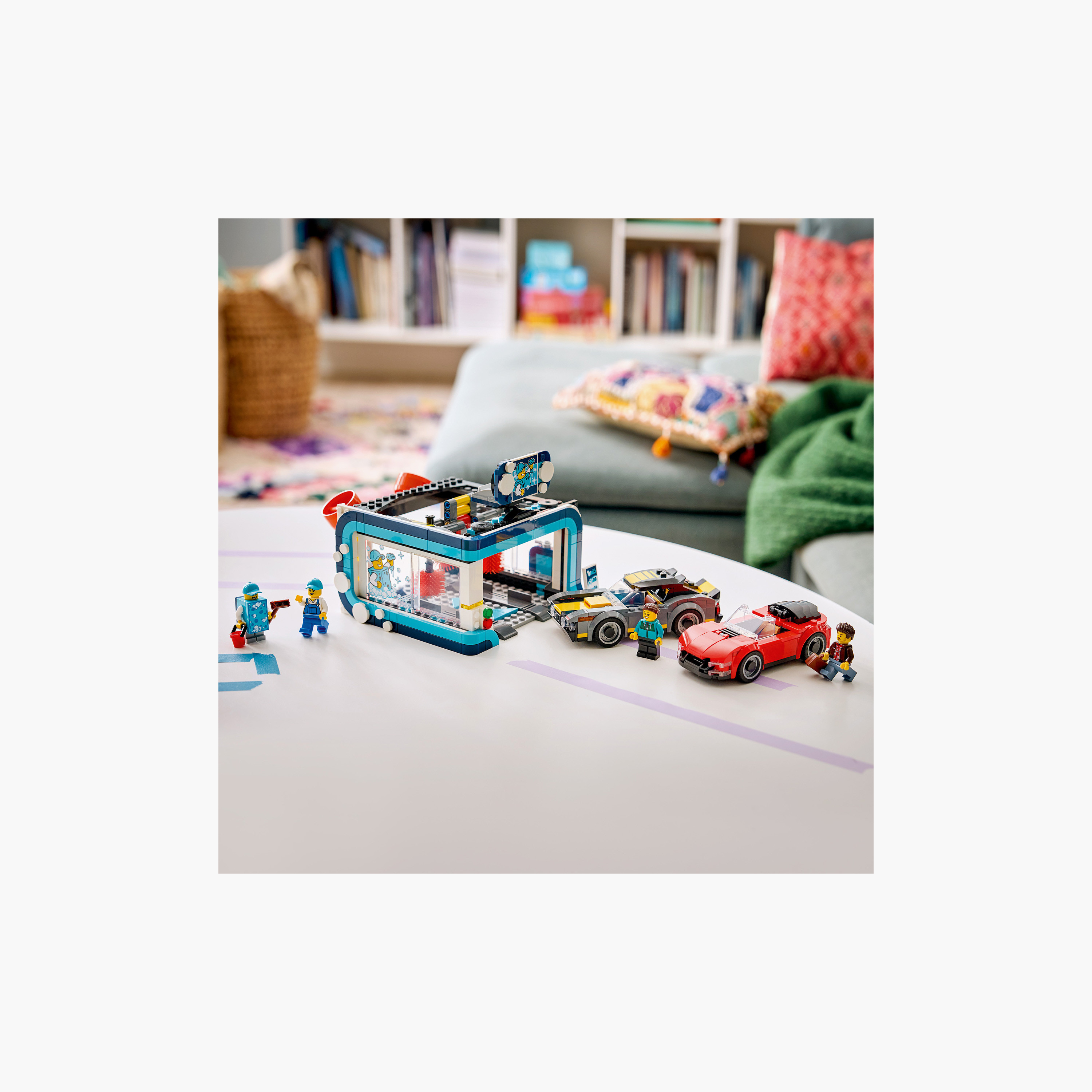 Lego City Drive Through Car Wash Block Playset-toys-buildingblocks-blocks-image-4