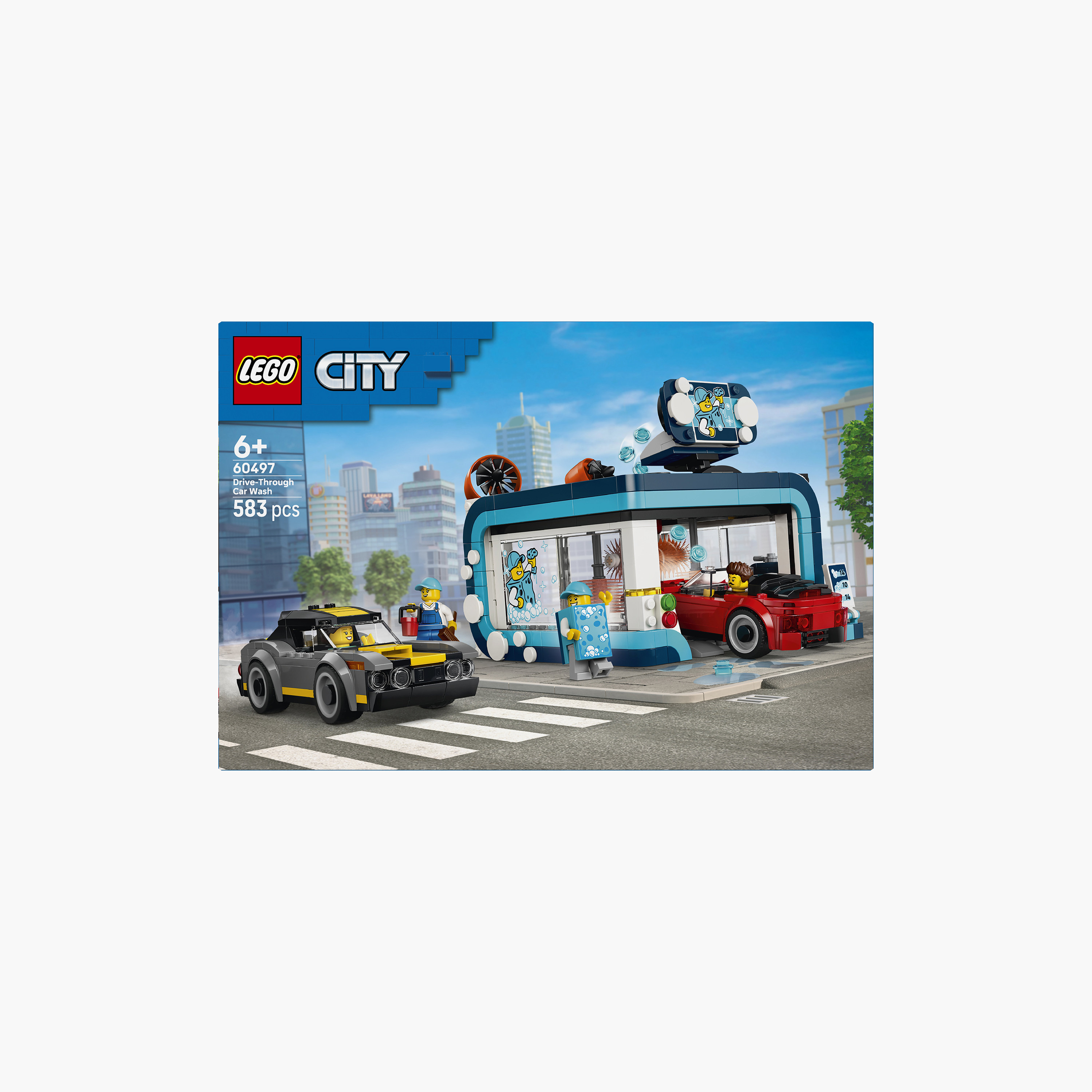 Lego City Drive Through Car Wash Block Playset-toys-buildingblocks-blocks-image-6