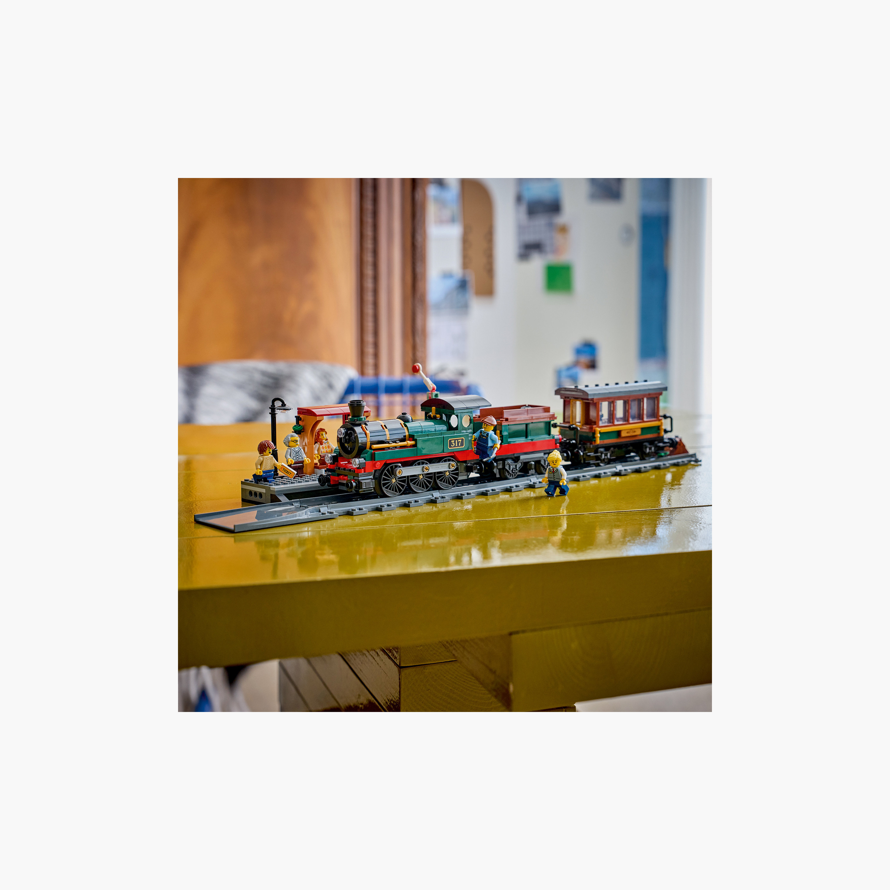 Lego City Vintage Steam Train Block Playset-toys-buildingblocks-blocks-image-4