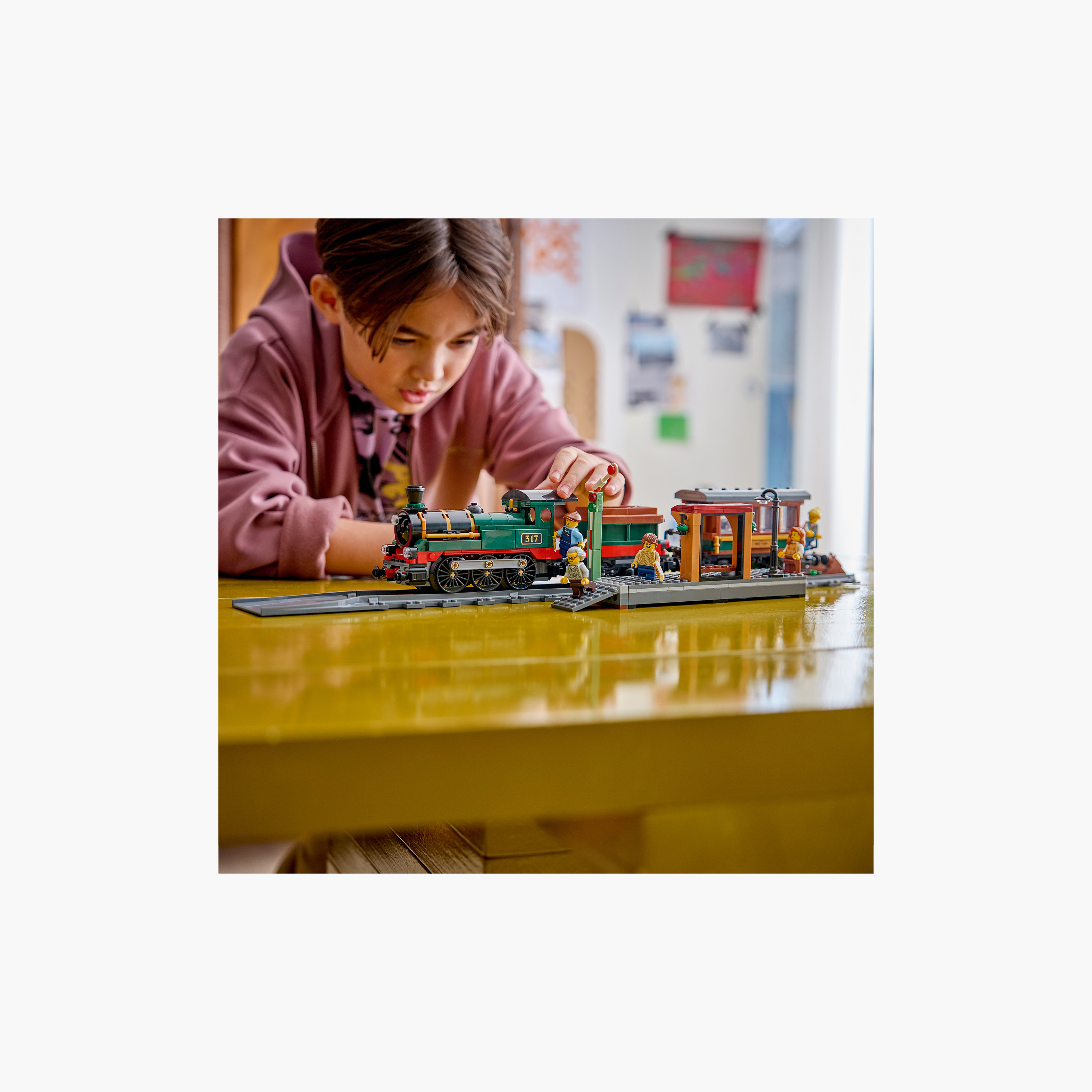 Lego City Vintage Steam Train Block Playset-toys-buildingblocks-blocks-image-5
