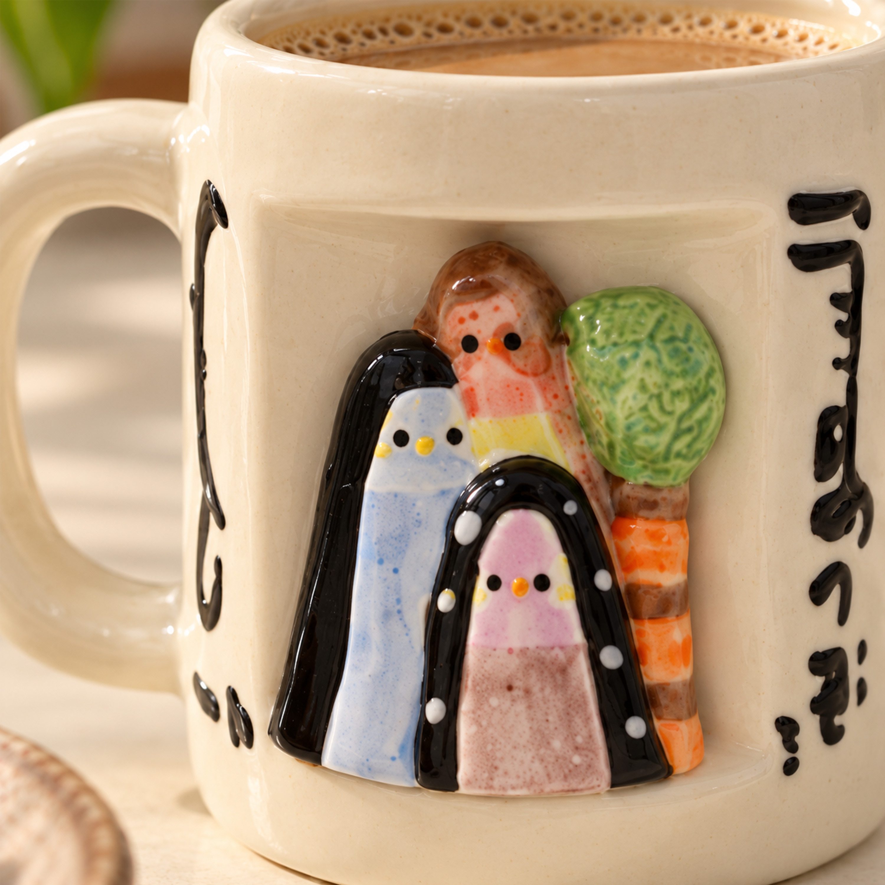 ماغ سيراميك "السعودية" بمجسم عائلي - 250 مل-household-dining-teaandcoffee-mugsandcups-image-4