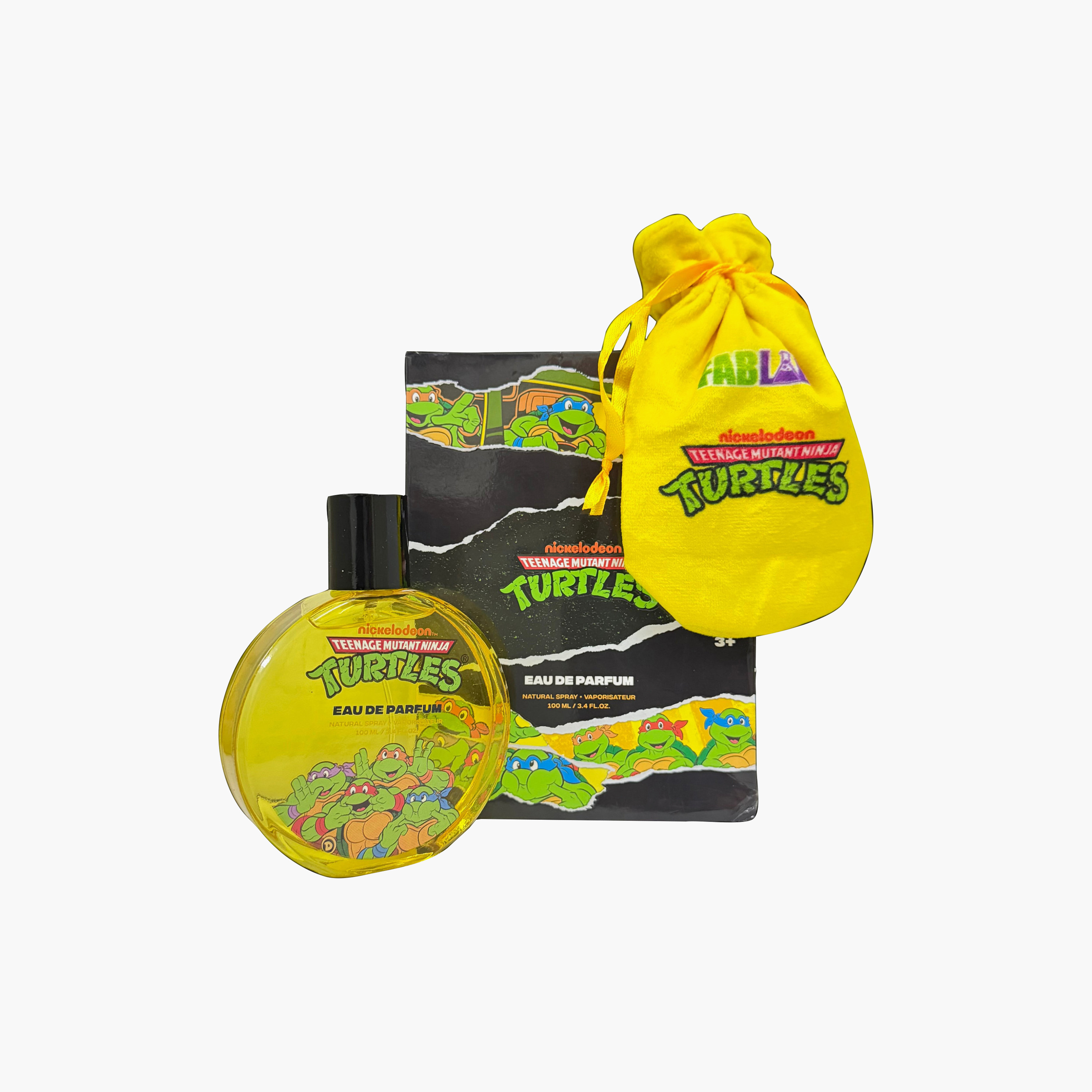 Fablab Classic Ninja Turtle EDP Natural Spray with Travel Pouch - 100 ml-girls-accessories-perfumesandfragrances-image-3