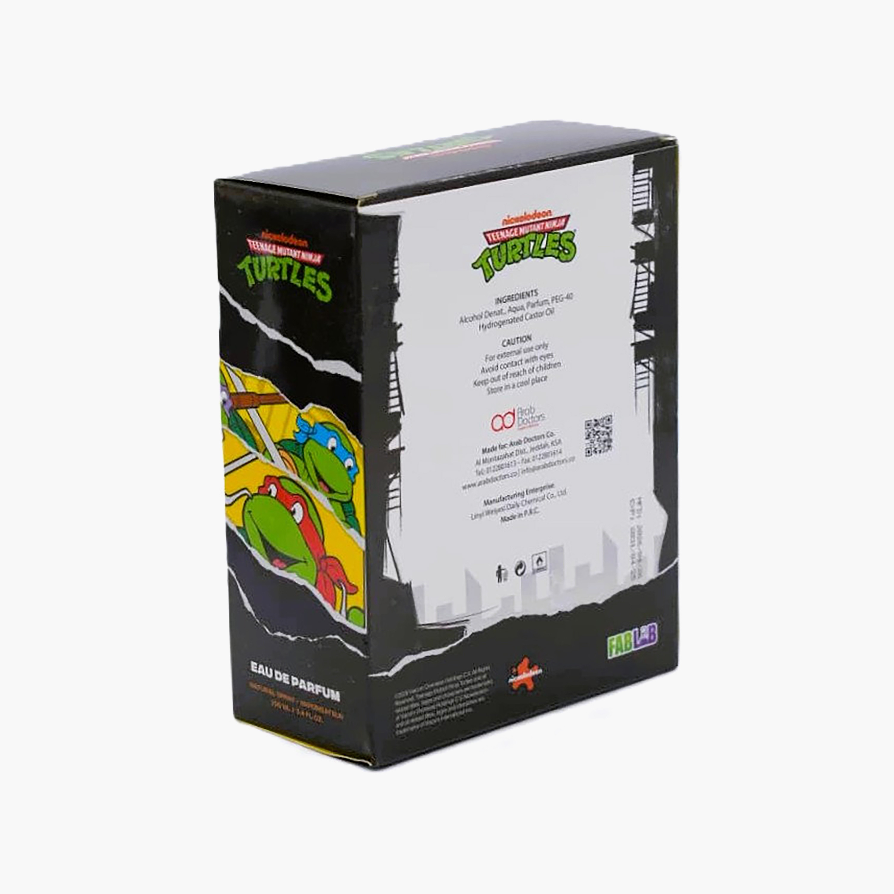 Fablab Classic Ninja Turtle EDP Natural Spray with Travel Pouch - 100 ml-girls-accessories-perfumesandfragrances-image-8