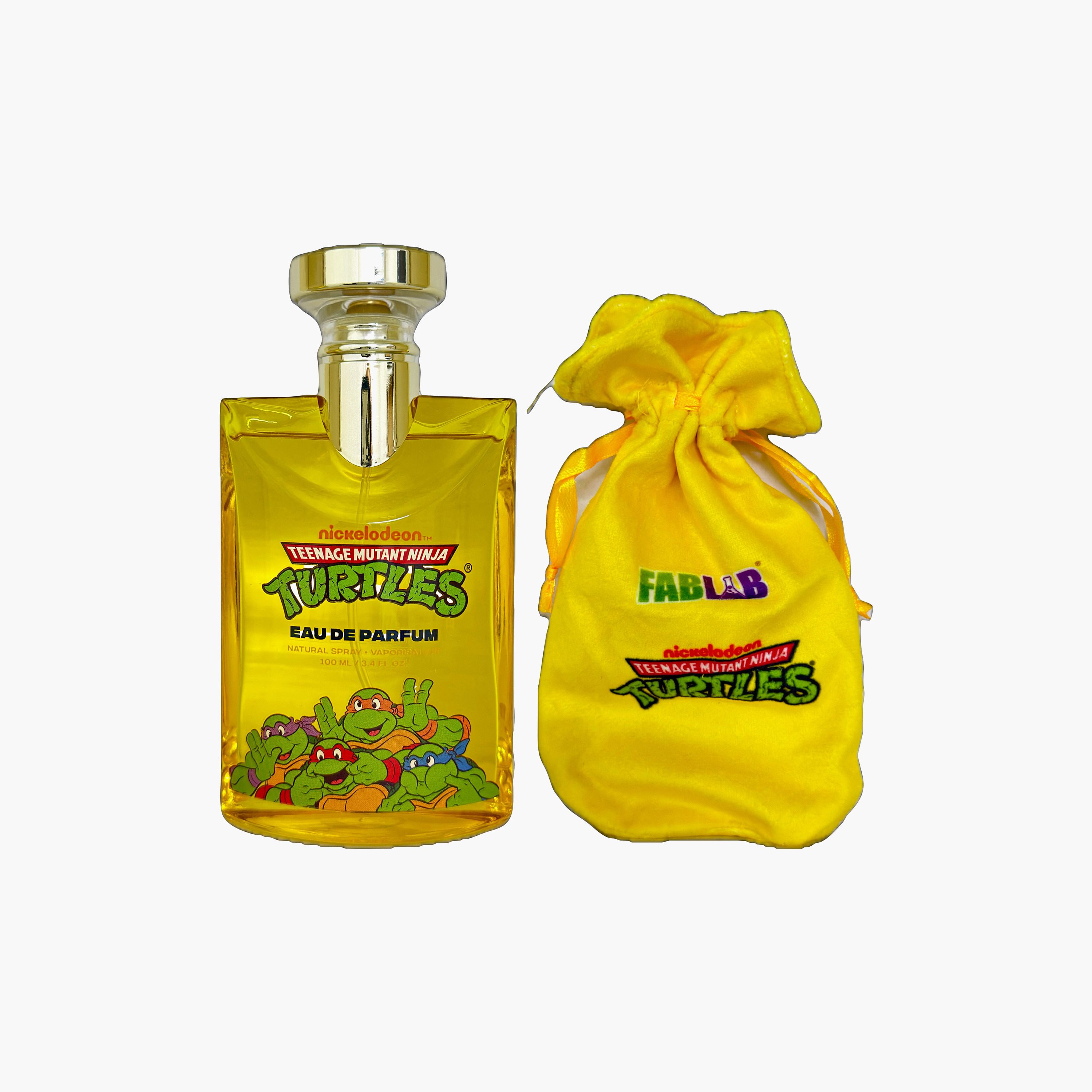 Fablab Ninja Turtle EDP Natural Spray with Travel Pouch - 100 ml-girls-accessories-perfumesandfragrances-image-1