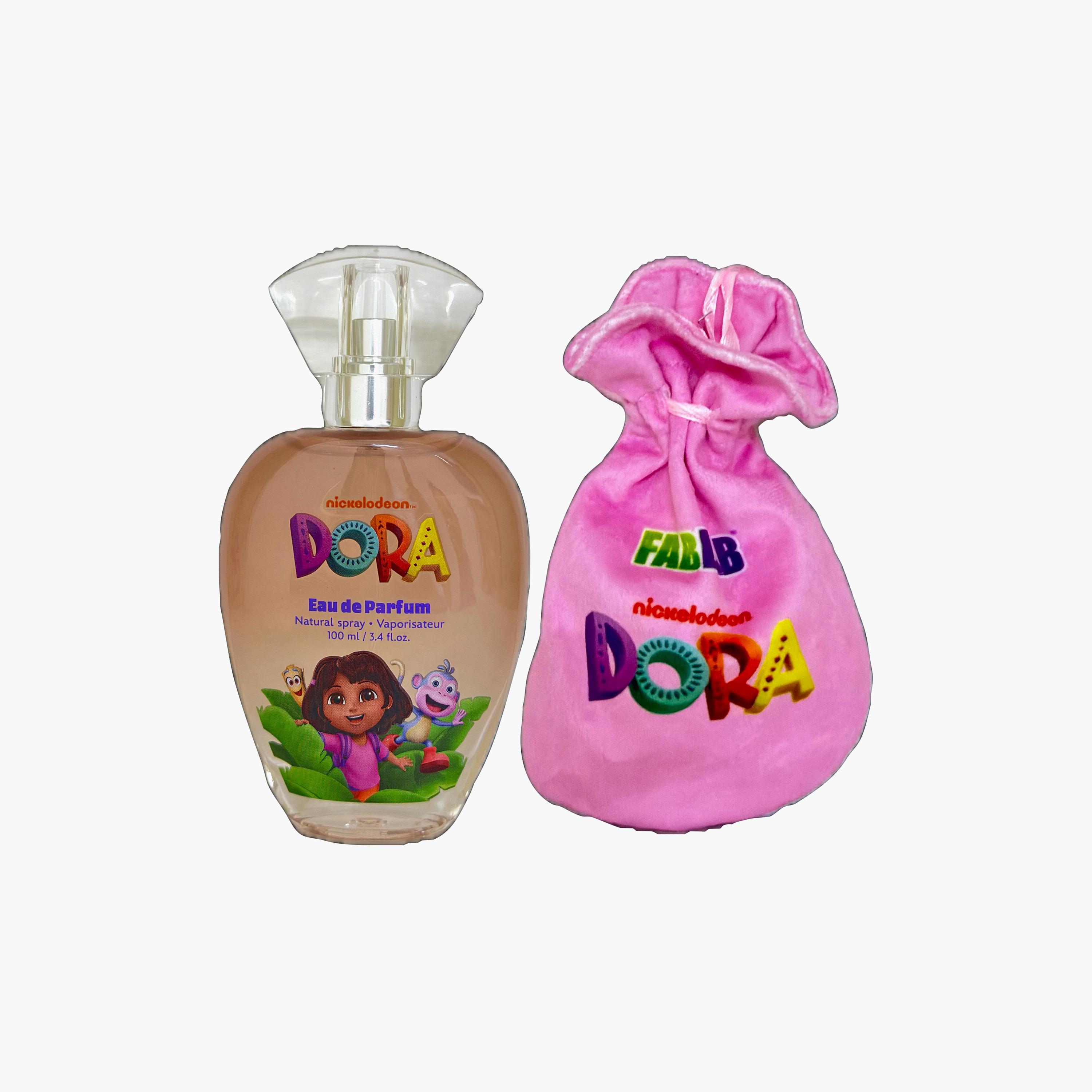 Fablab Classic Dora The Explorer EDP Natural Spray with Travel Pouch - 100 ml-girls-accessories-perfumesandfragrances-image-1