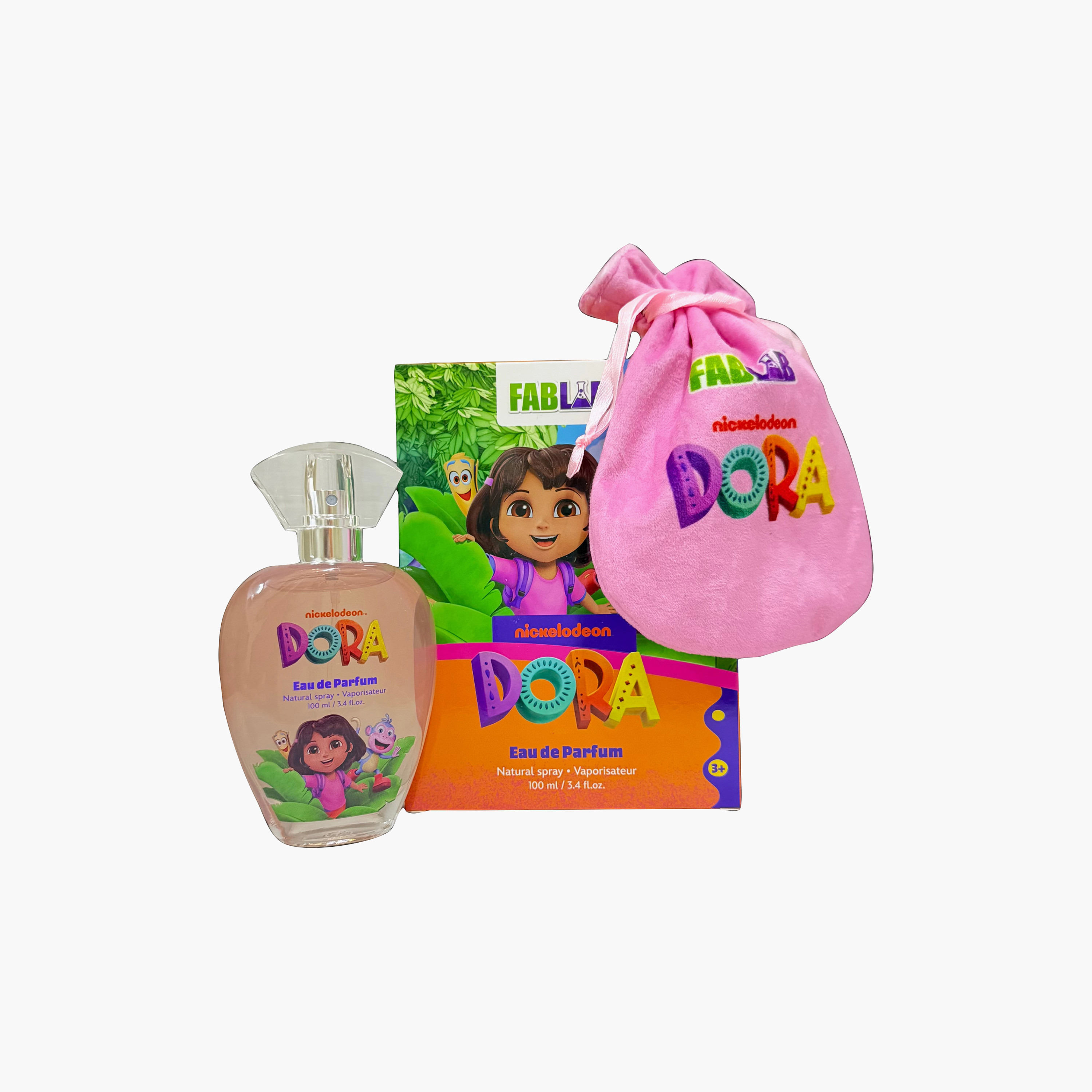 Fablab Classic Dora The Explorer EDP Natural Spray with Travel Pouch - 100 ml-girls-accessories-perfumesandfragrances-image-3