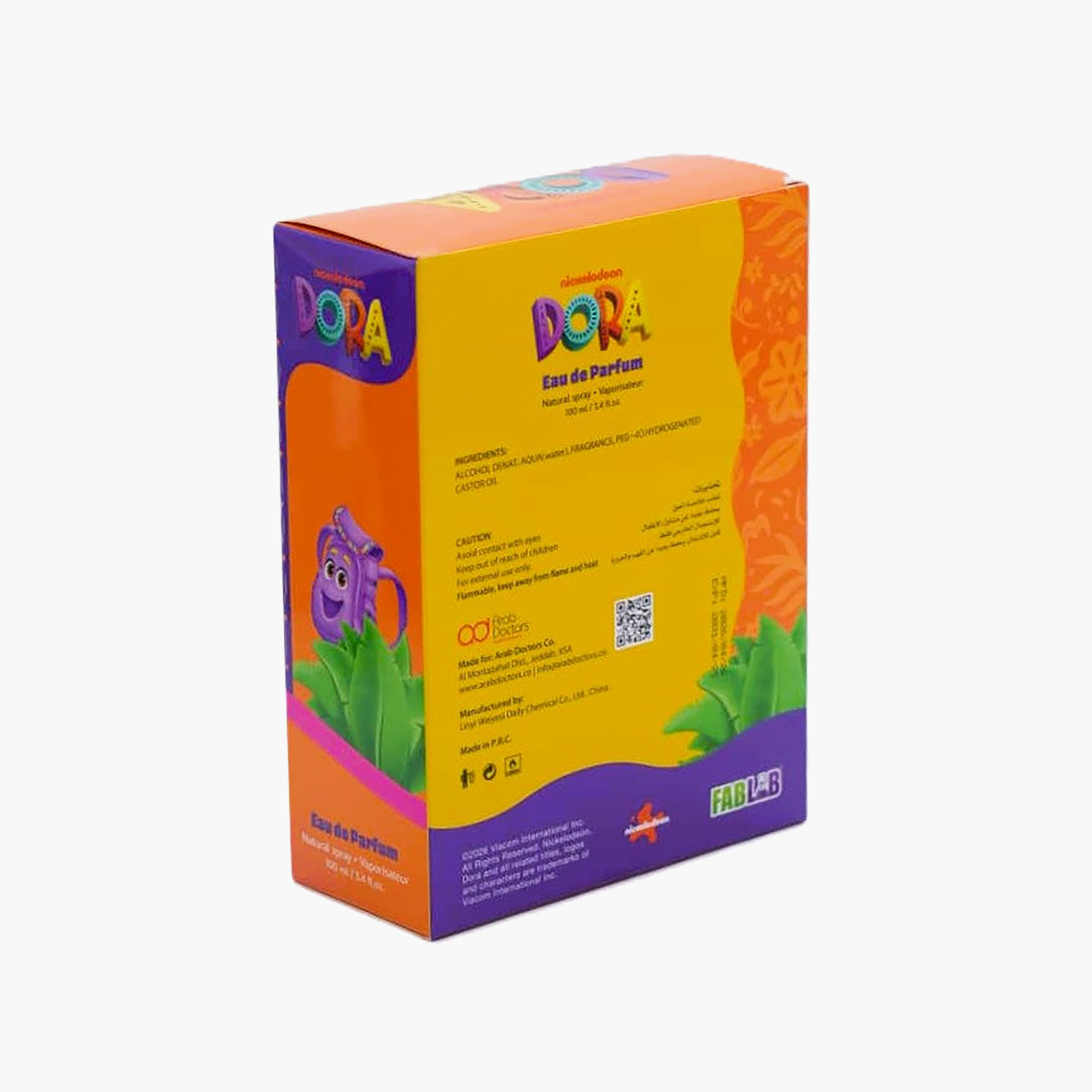 Fablab Classic Dora The Explorer EDP Natural Spray with Travel Pouch - 100 ml-girls-accessories-perfumesandfragrances-image-8