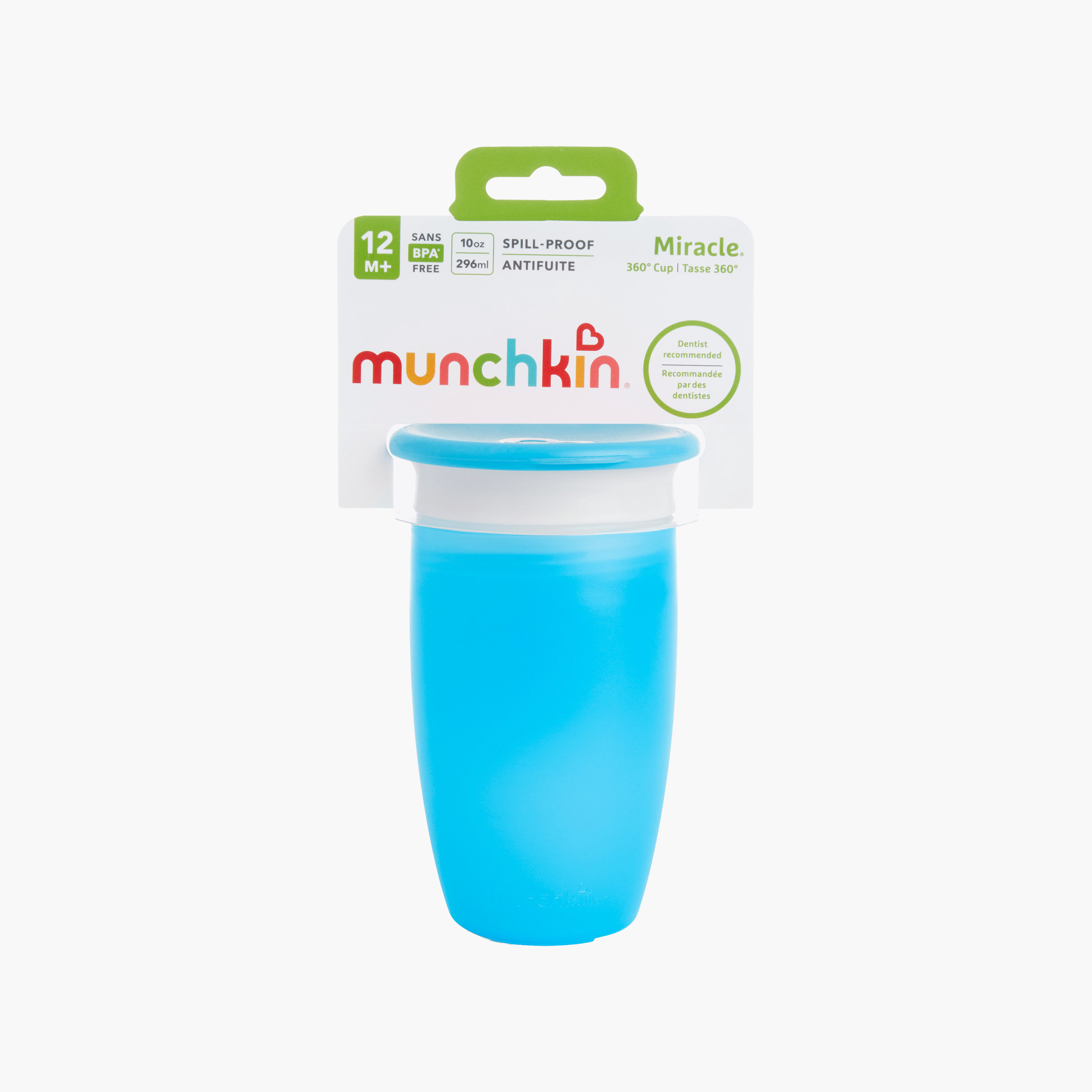 Munchkin Miracle 360 Spill-Proof Cup with Lid - 296 ml-baby-feeding-mealtimeessentials-image-4