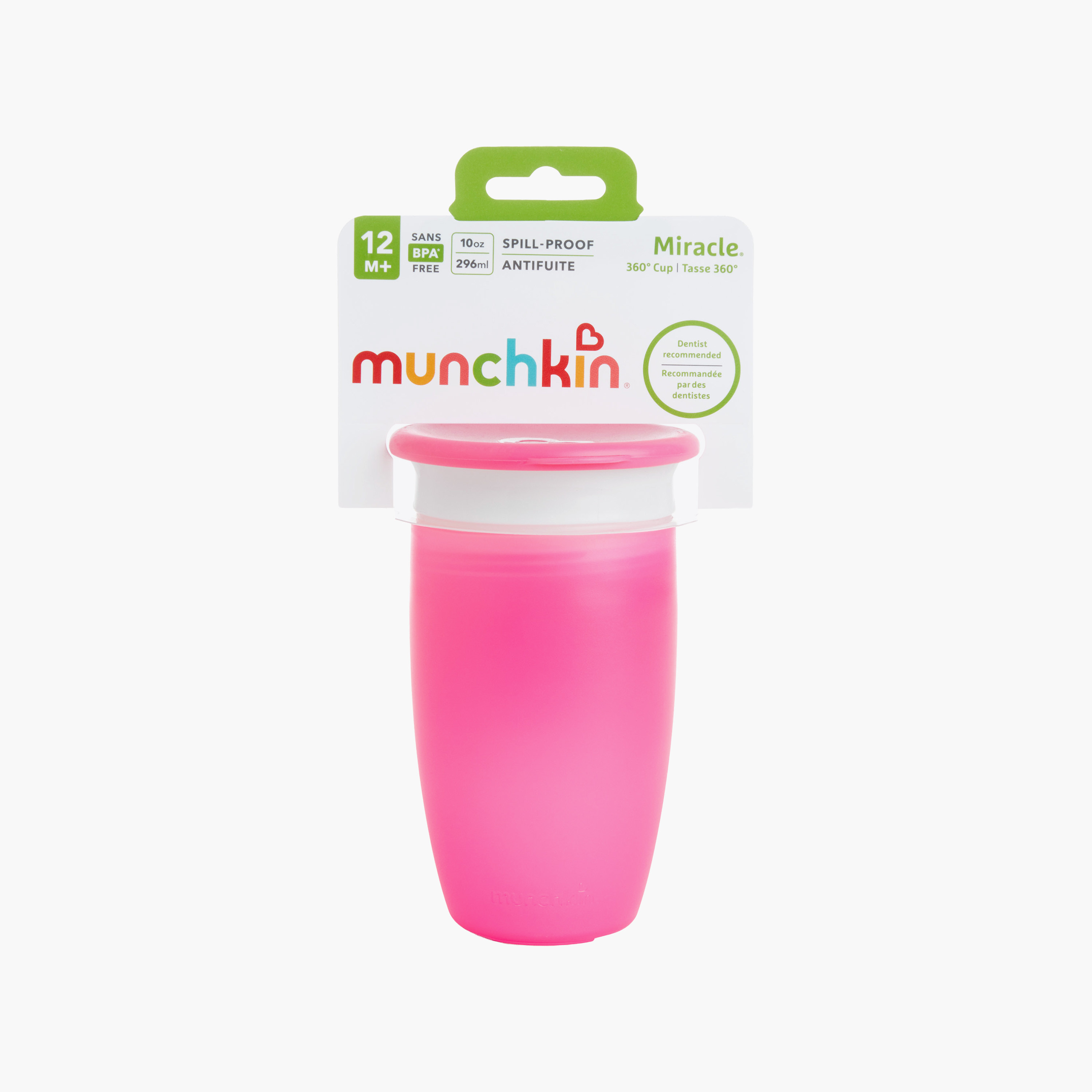 Munchkin Miracle 360 Spill-Proof Cup with Lid - 296 ml-baby-feeding-mealtimeessentials-image-4