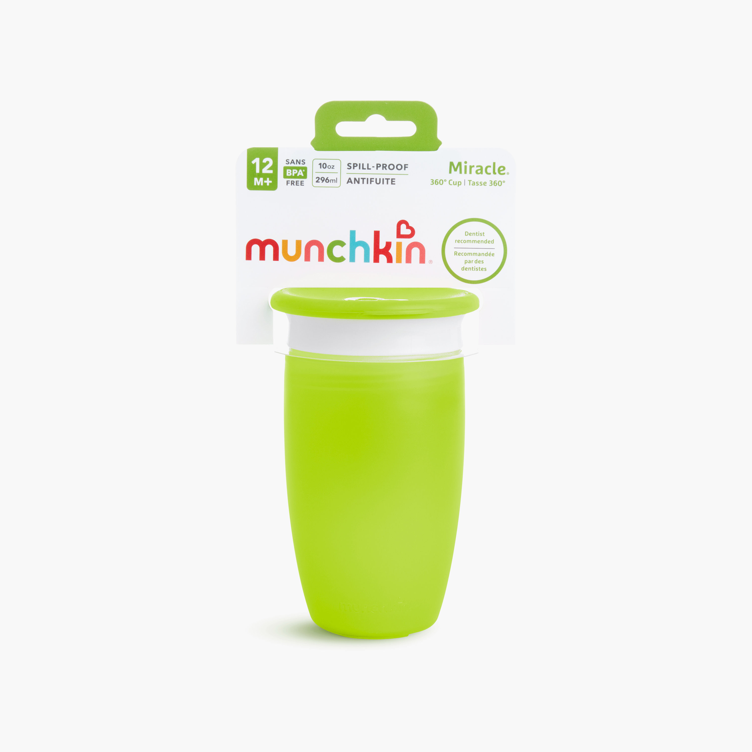 Munchkin Miracle 360 Spill-Proof Cup with Lid - 296 ml-baby-feeding-mealtimeessentials-image-4
