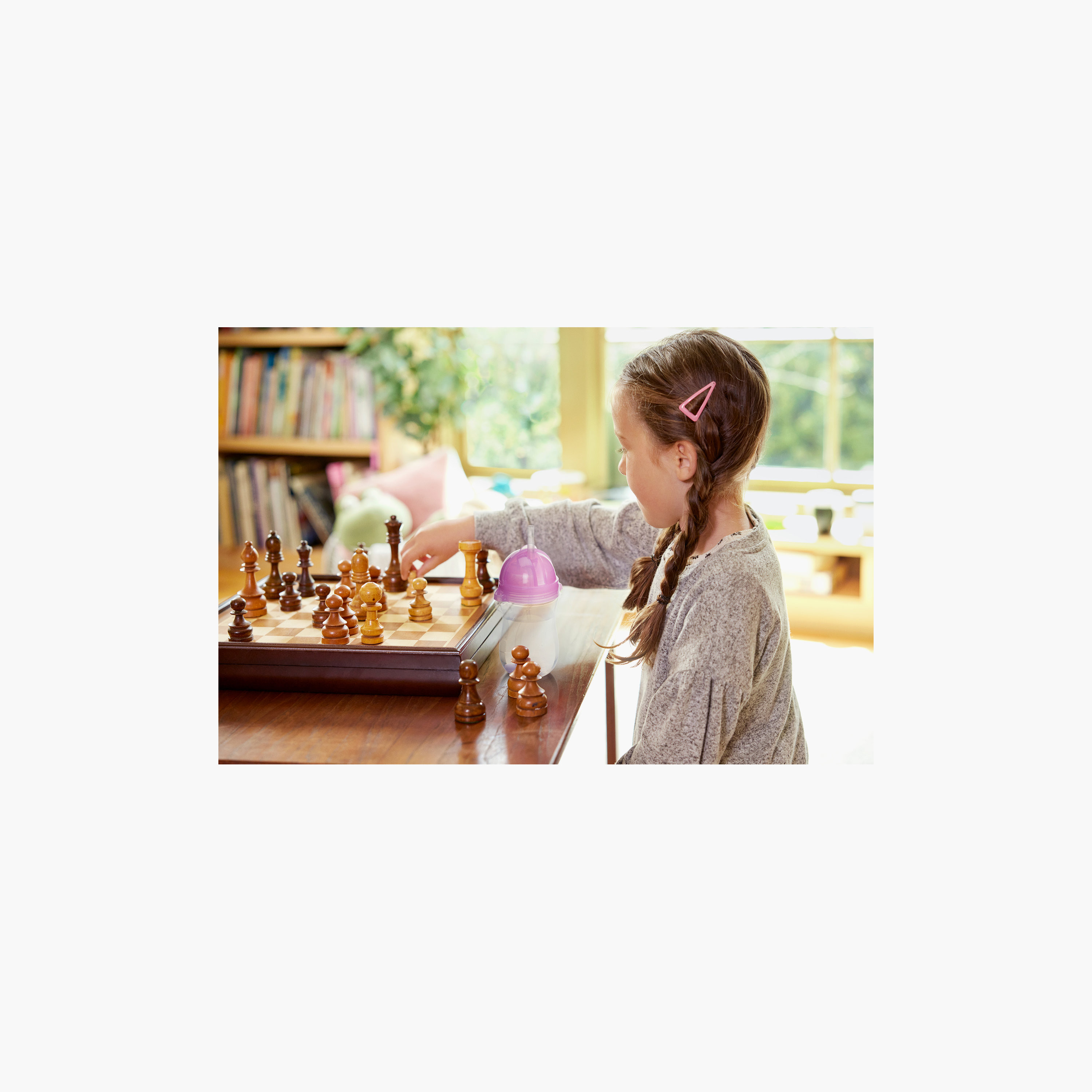 Munchkin Click Lock Weighted Flexi-Straw Trainer Cup - 296 ml-baby-feeding-mealtimeessentials-image-6