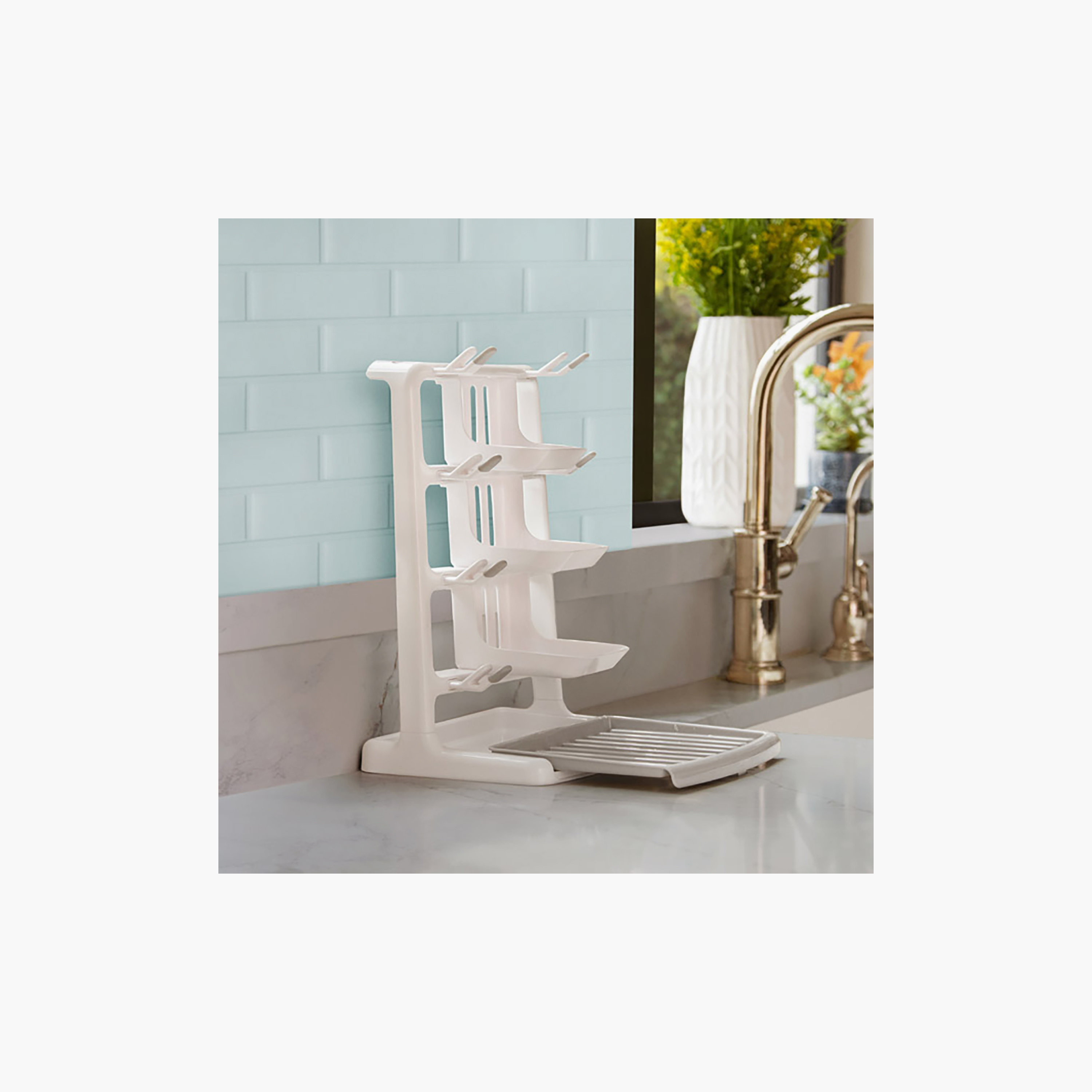 رف تجفيف رضّاعات موفر للمساحة تايدي دراي من مانشكن-baby-feeding-accessories-image-9