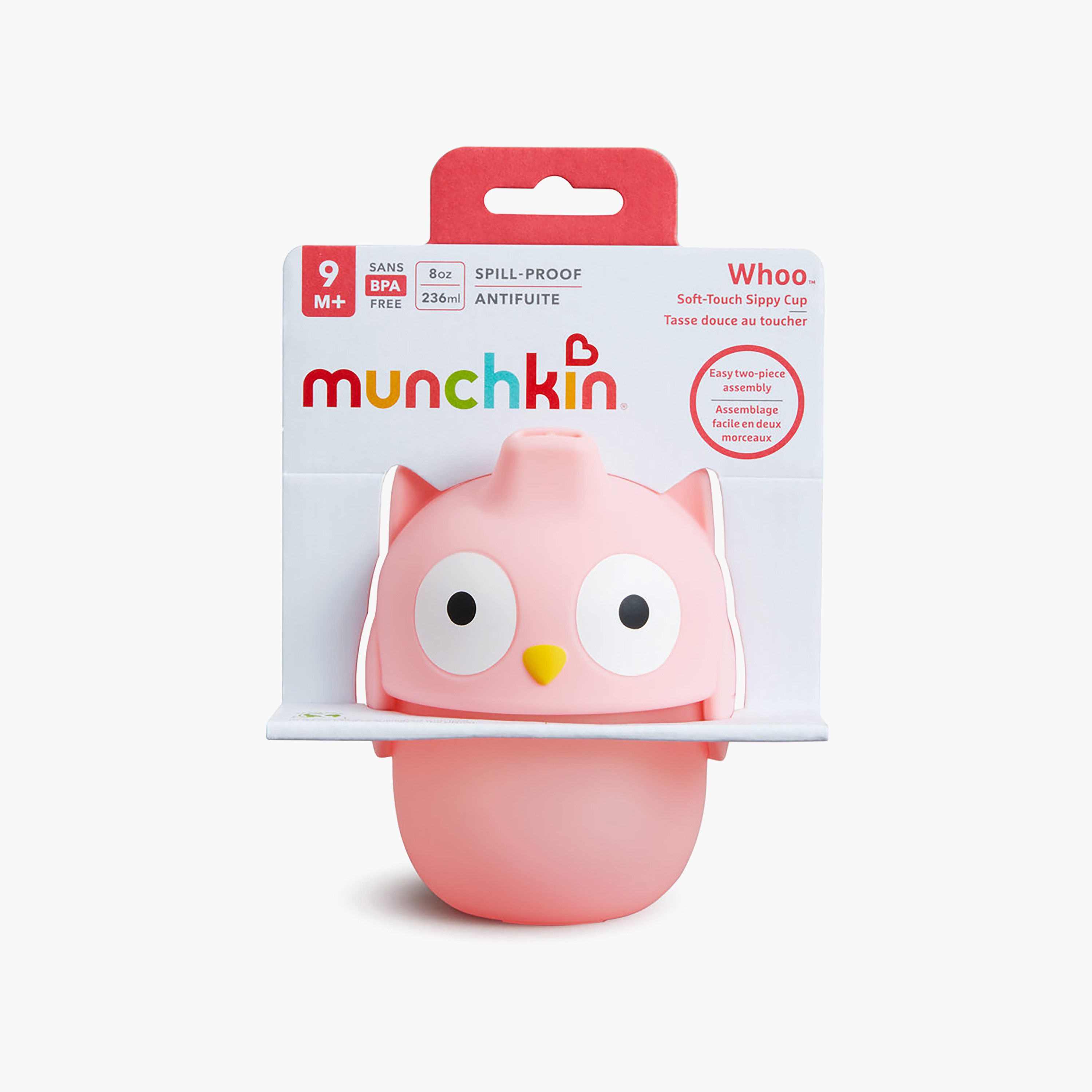 Munchkin Whoo Soft-Touch Sippy Cup - 236 ml-baby-feeding-mealtimeessentials-image-3