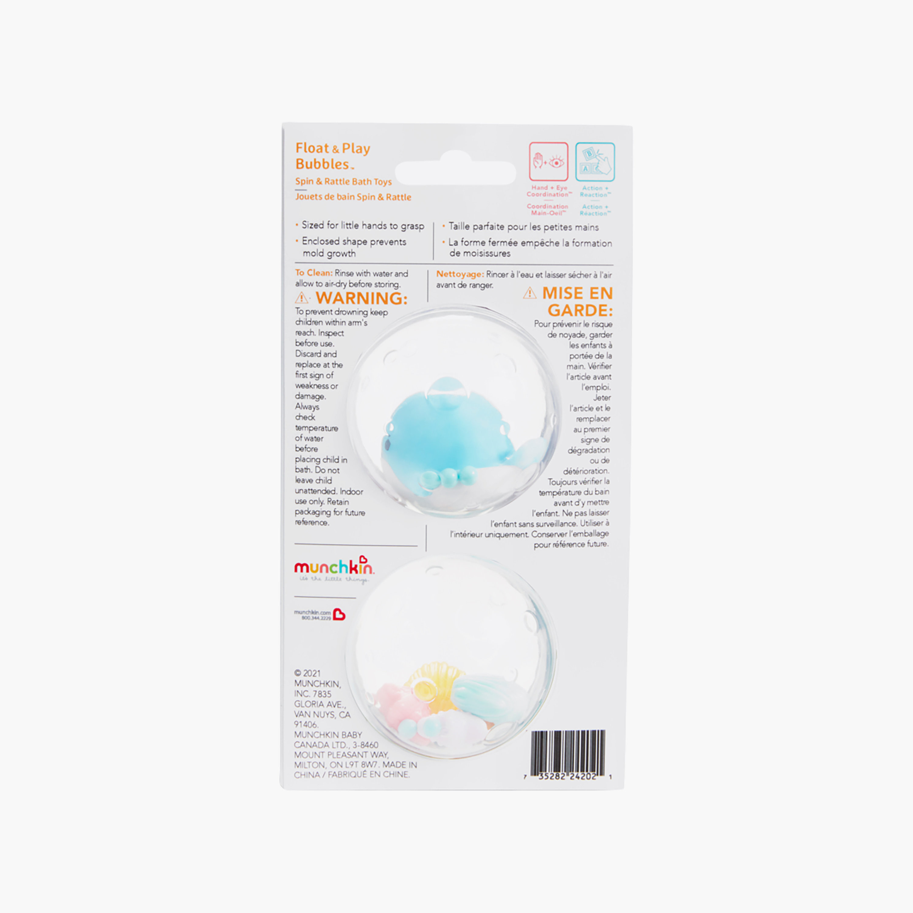 Munchkin 2-Piece Float & Play Bubble Bath Toys-toys-babyandtoddlertoys-bathtoys-image-9