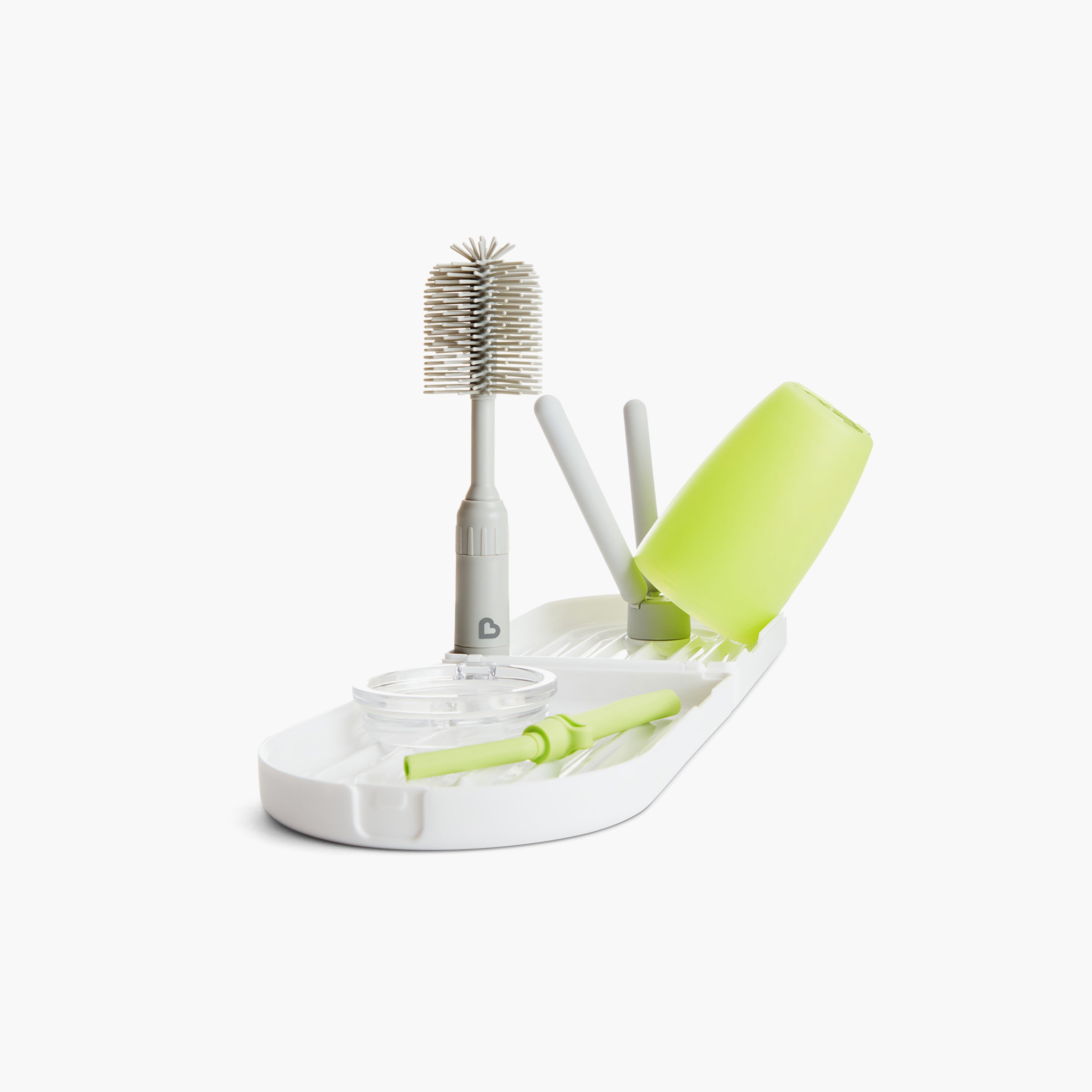 رف تجفيف الرضاعات مع فرشاة سيليكون من مانشكن-baby-feeding-accessories-image-10