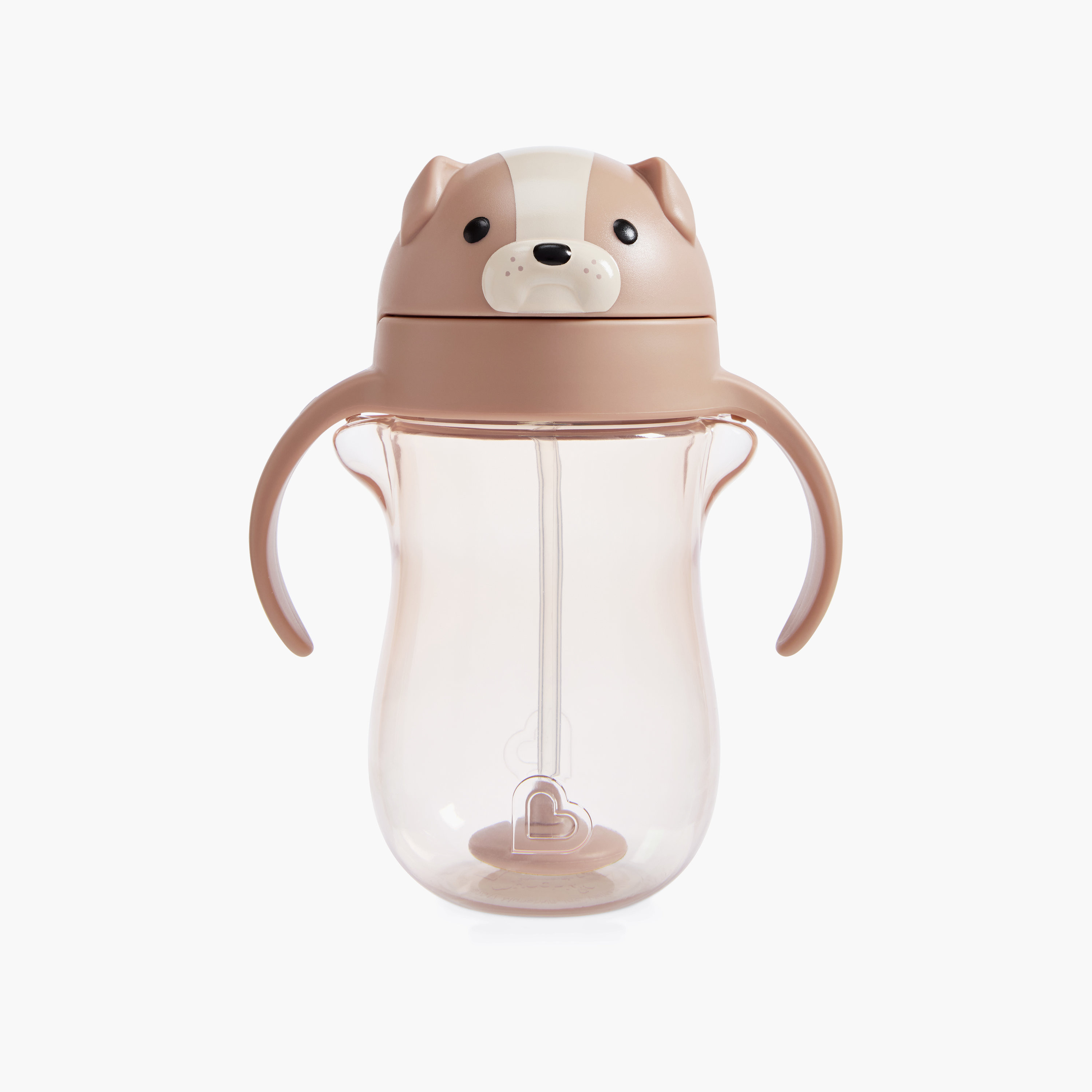 Munchkin Weighted Straw Transition Cup with Handles - 296 ml-baby-feeding-mealtimeessentials-image-1