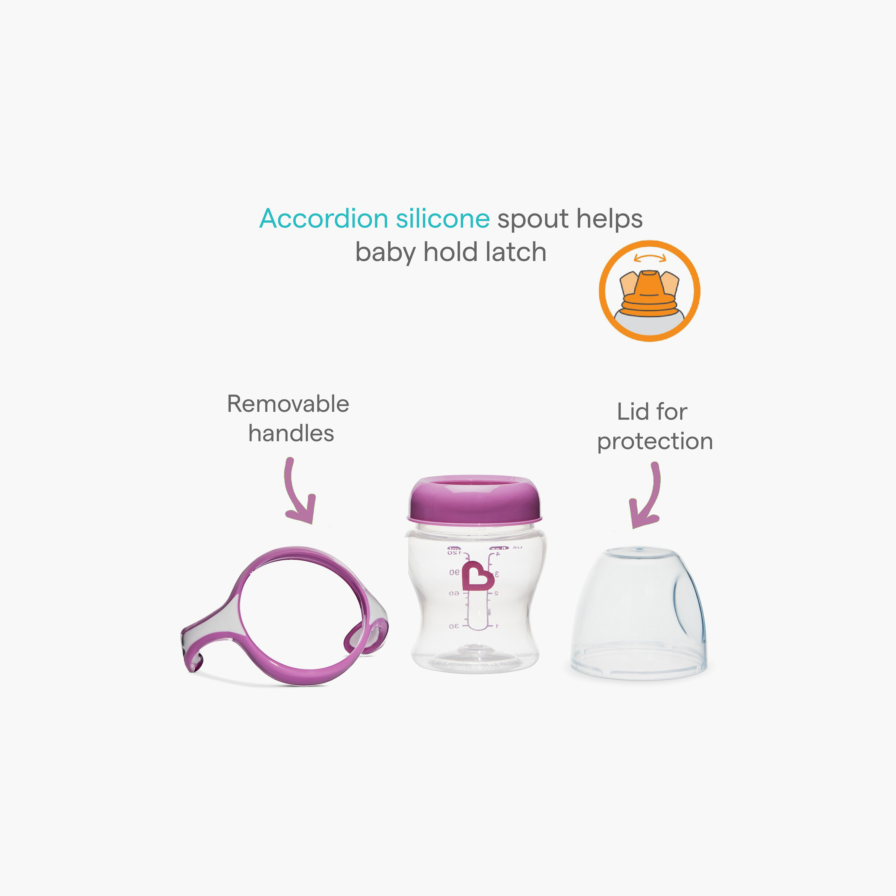 Munchkin 2-Piece Gentle Transition Sippy Cup with Handle - 118 ml-baby-feeding-mealtimeessentials-image-3