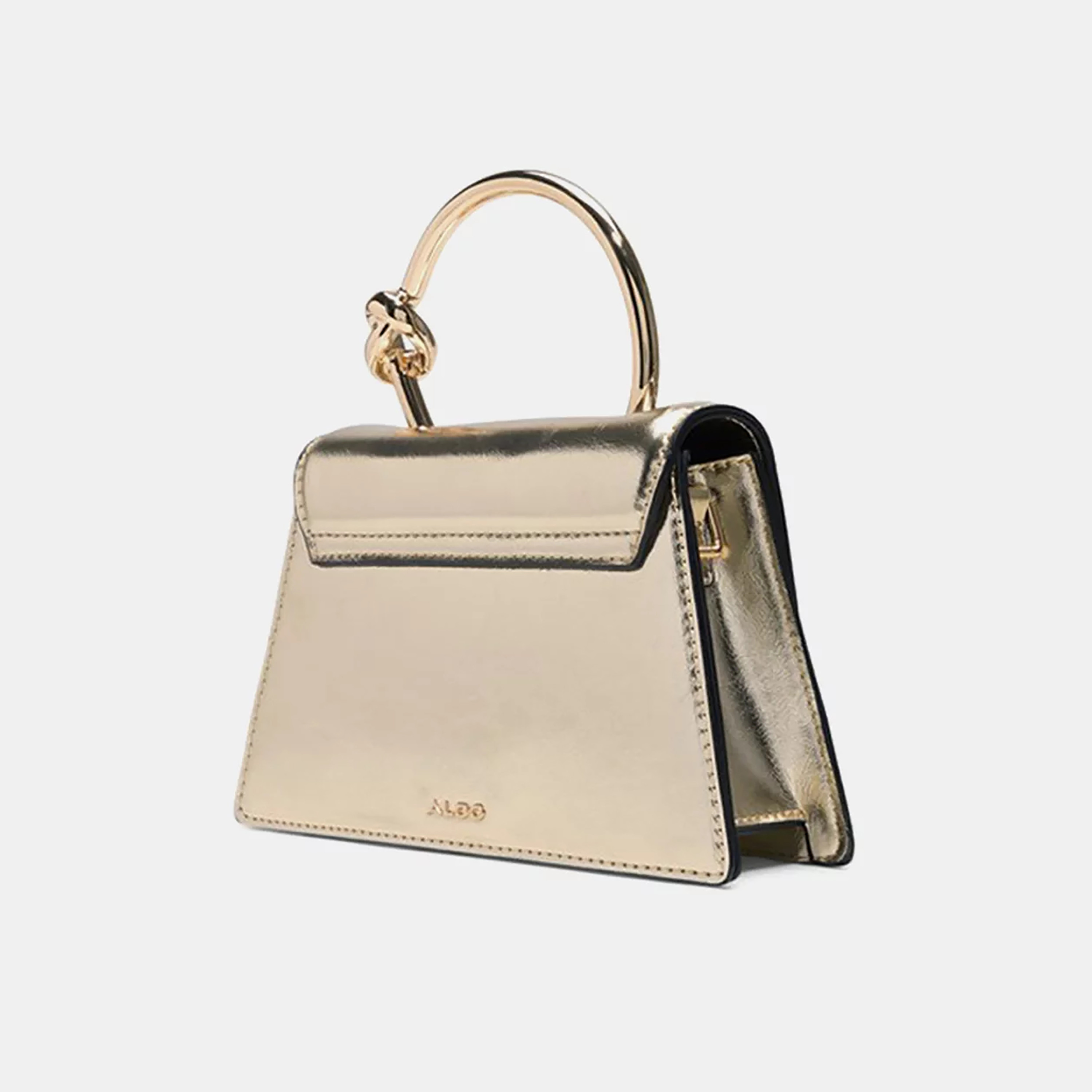 Aldo Aellax Plain Top Handle Satchel Bag with Magnetic Closure & Detachable Strap-women-bagsandwallets-handbags-image-2