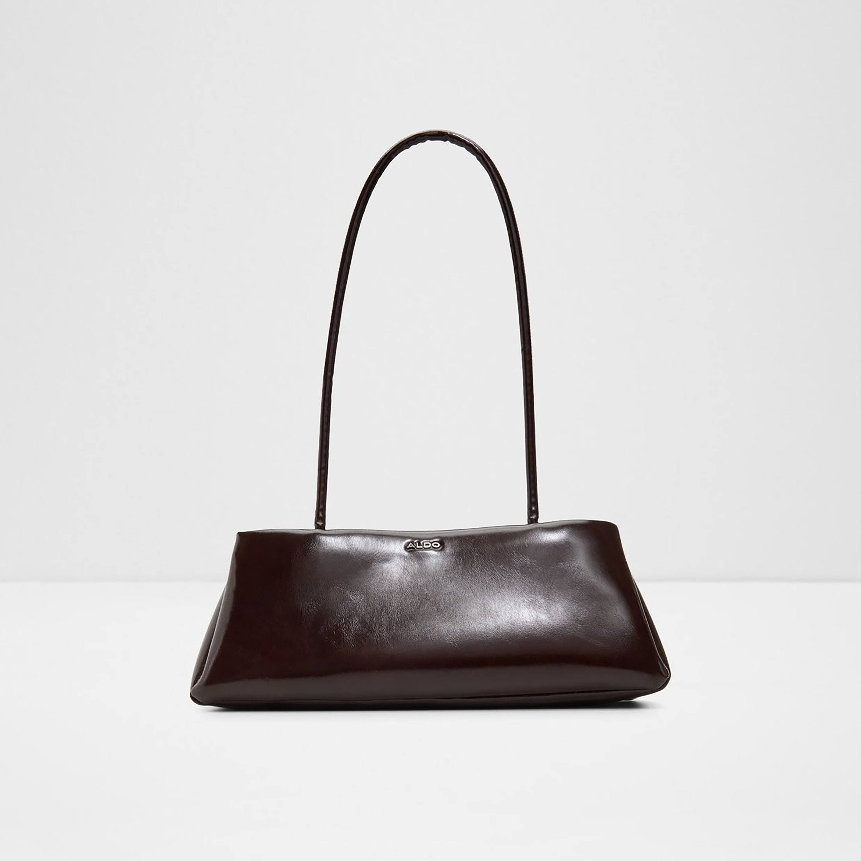 Aldo Alesia Plain Double Handle Shoulder Bag with Zipper Closure & Non-Detachable Strap-women-bagsandwallets-handbags-image-1