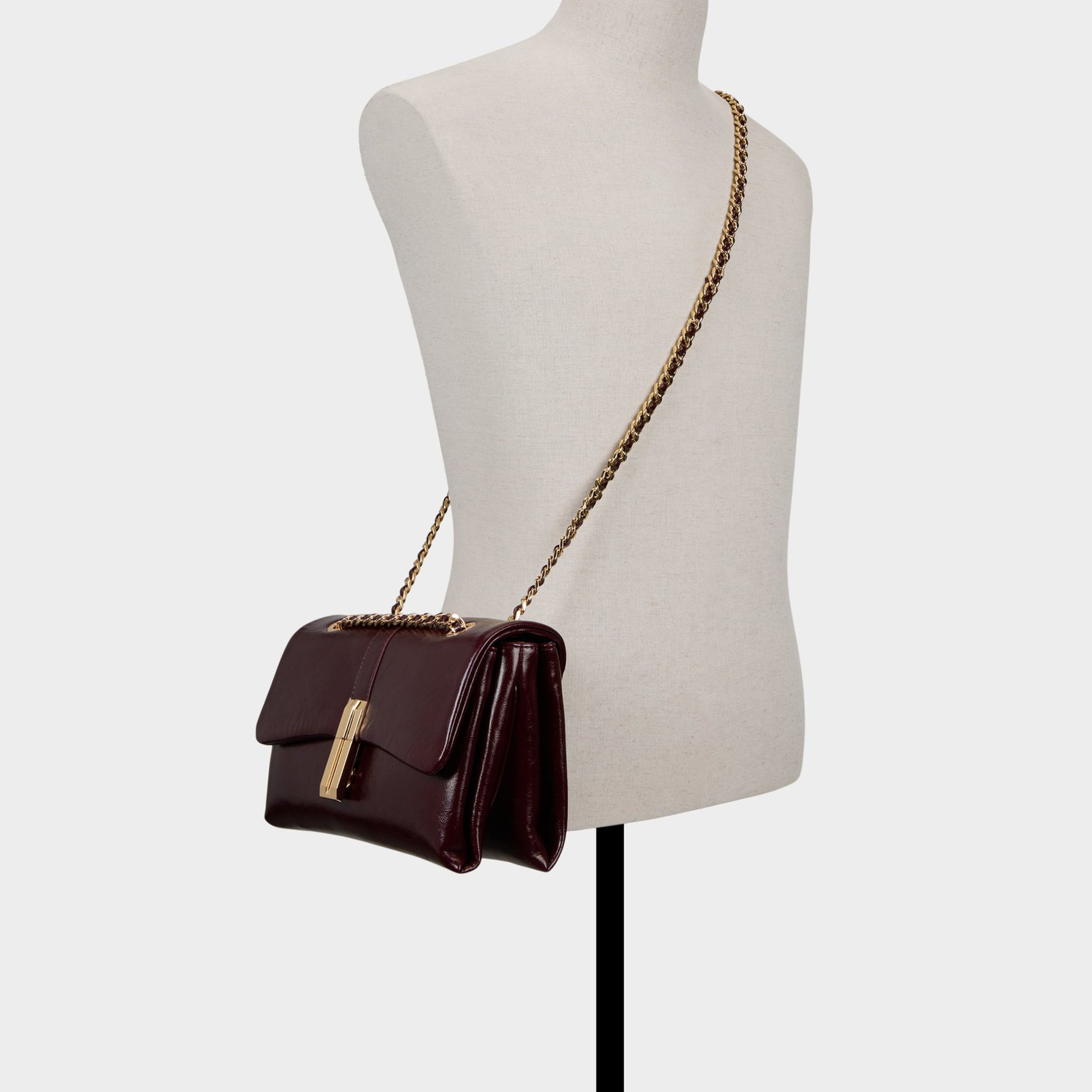 Aldo Alicie Plain Crossbody Bag with Magnetic Closure and Non-Detachable Strap-women-bagsandwallets-handbags-image-4