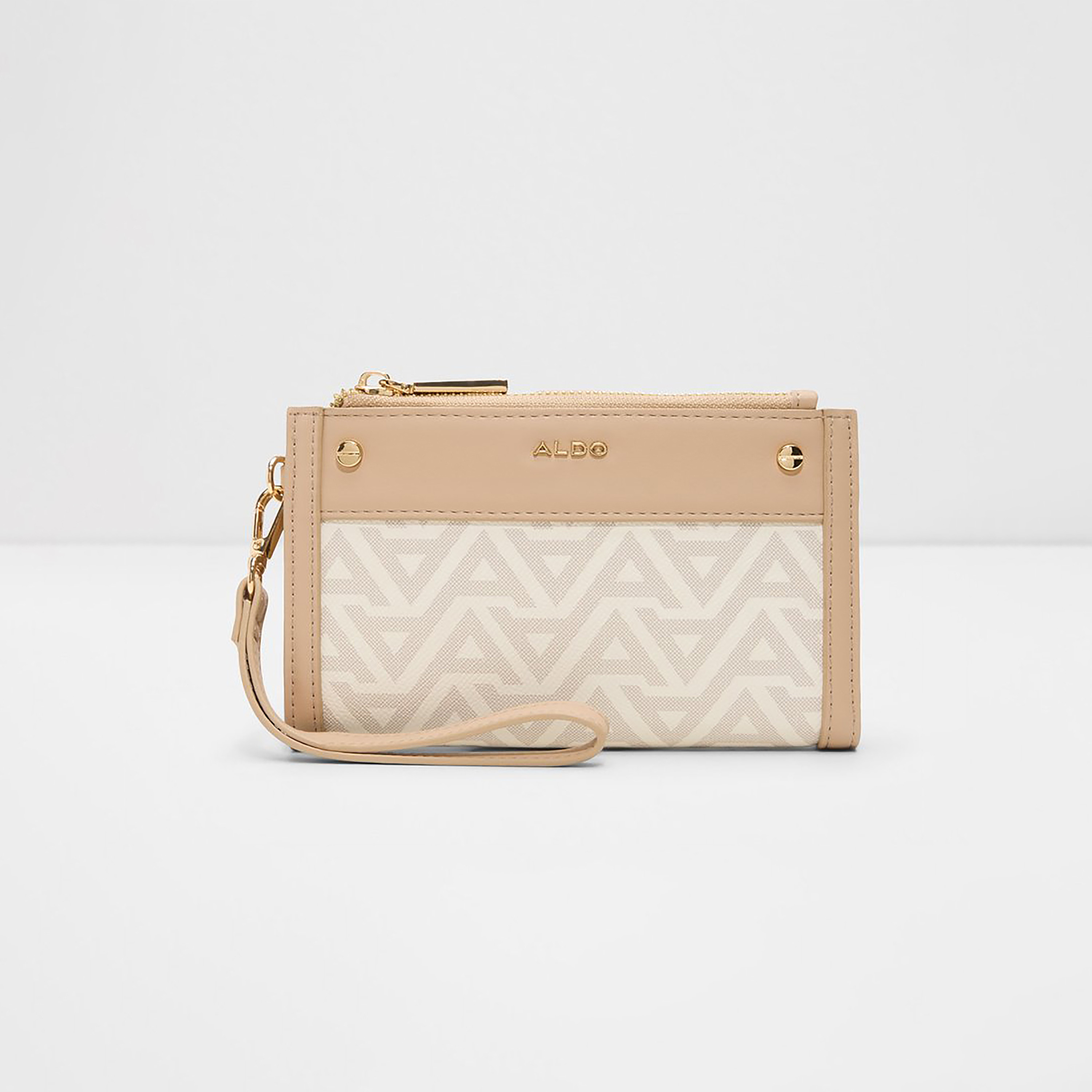 محفظة ألدو بانيتيريل مطبوعة بسحاب إغلاق وحزام معصم قابل للفصل-women-bagsandwallets-wallets-image-1