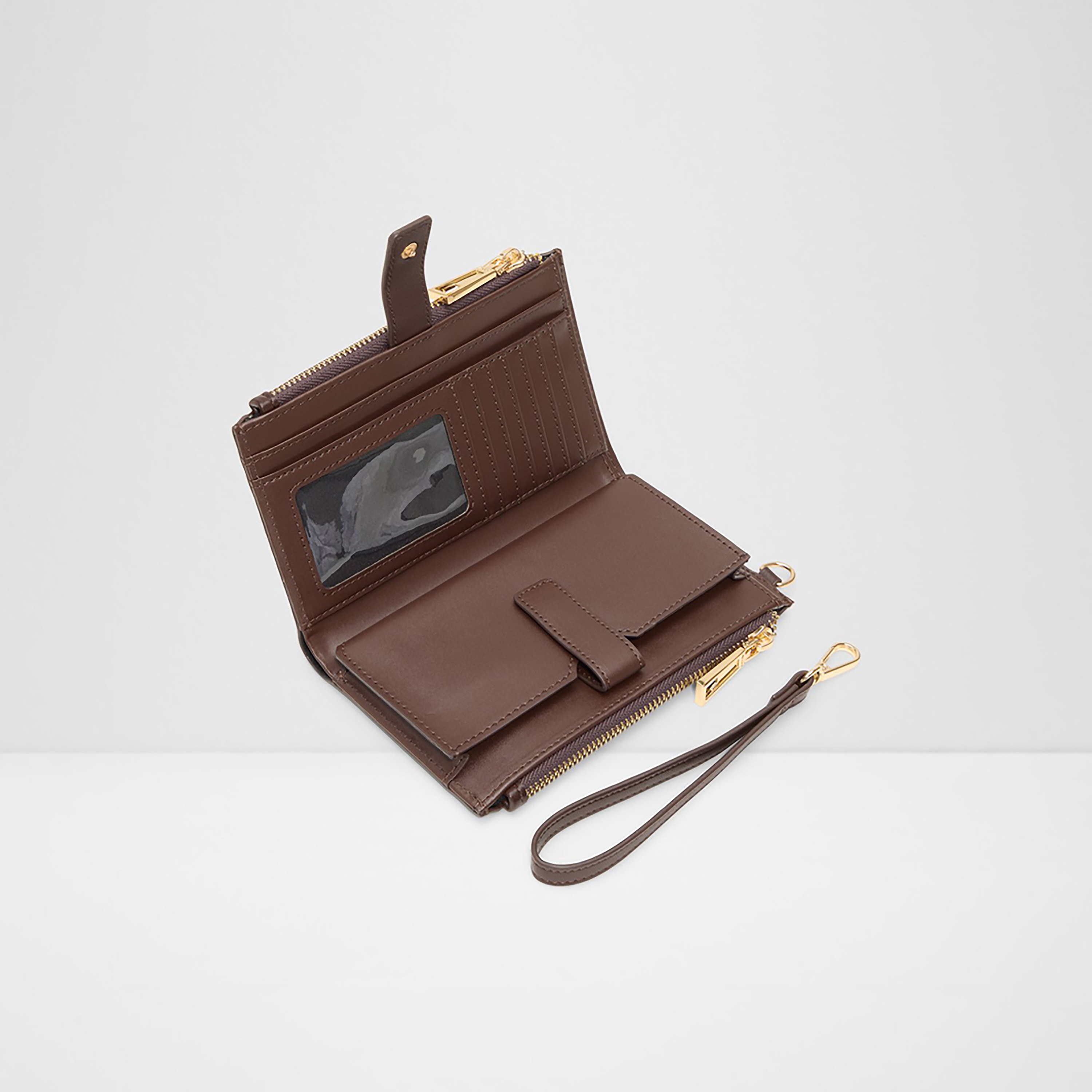 محفظة ألدو بانيتيريل سادة بسحاب إغلاق وحزام معصم قابل للفصل-women-bagsandwallets-wallets-image-3