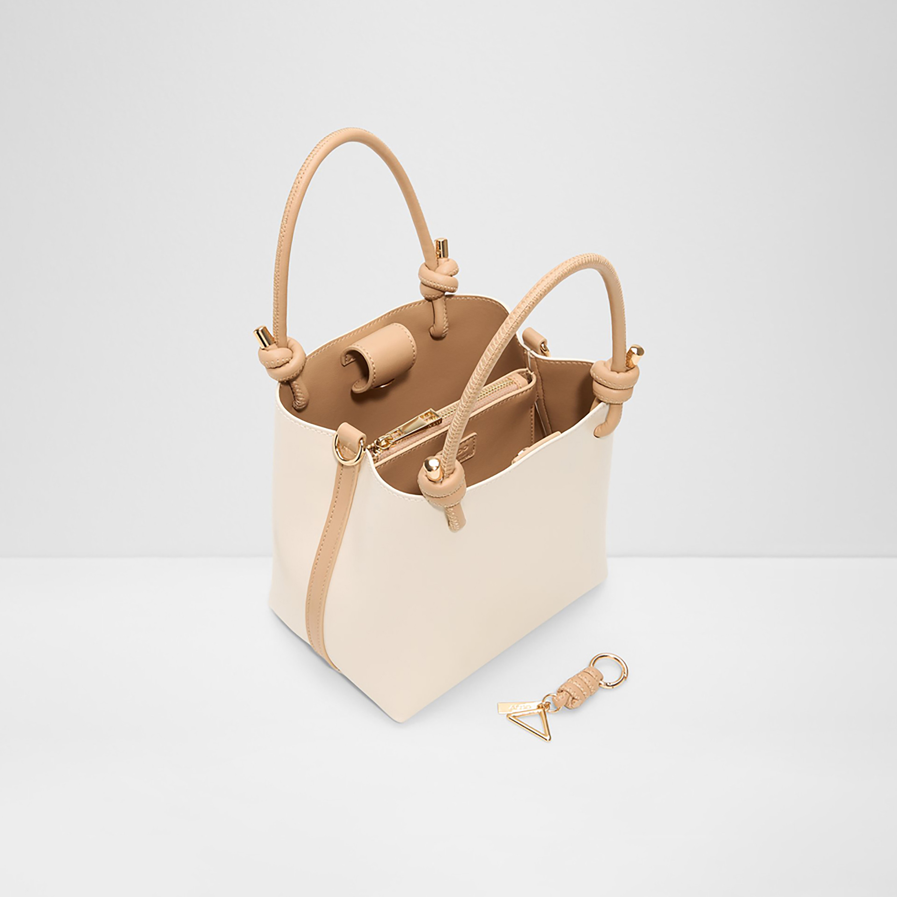 حقيبة يد ألدو إيفيليلي سادة بمقبضين وإغلاق مغناطيسي وحزام قابل للفصل-women-bagsandwallets-handbags-image-3