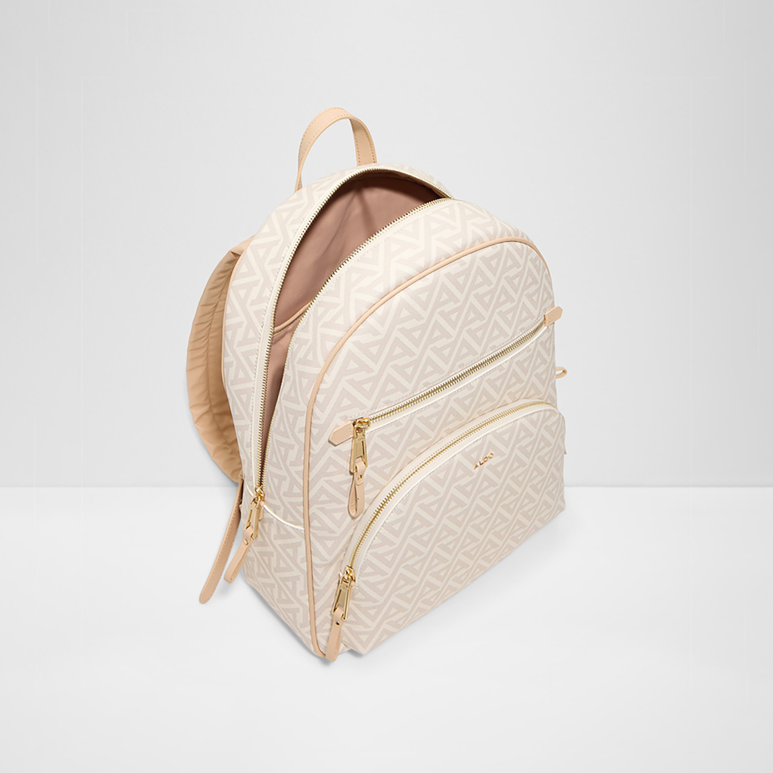 Aldo Moroucos Monogram Backpack with Zipper Closure and Adjustable Strap-women-bagsandwallets-backpacks-image-3