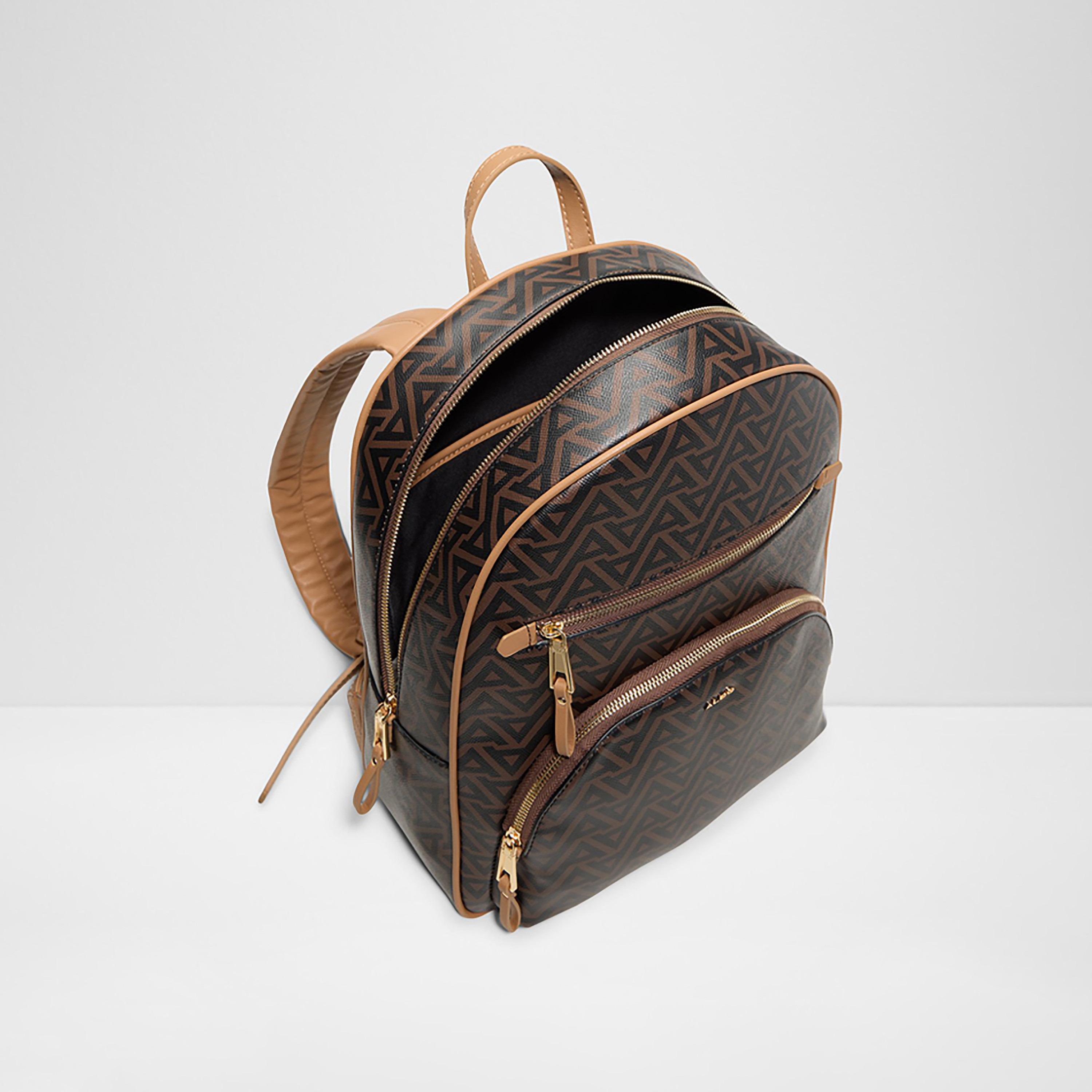 Aldo Moroucos Monogram Backpack with Zipper Closure and Adjustable Strap-women-bagsandwallets-backpacks-image-3