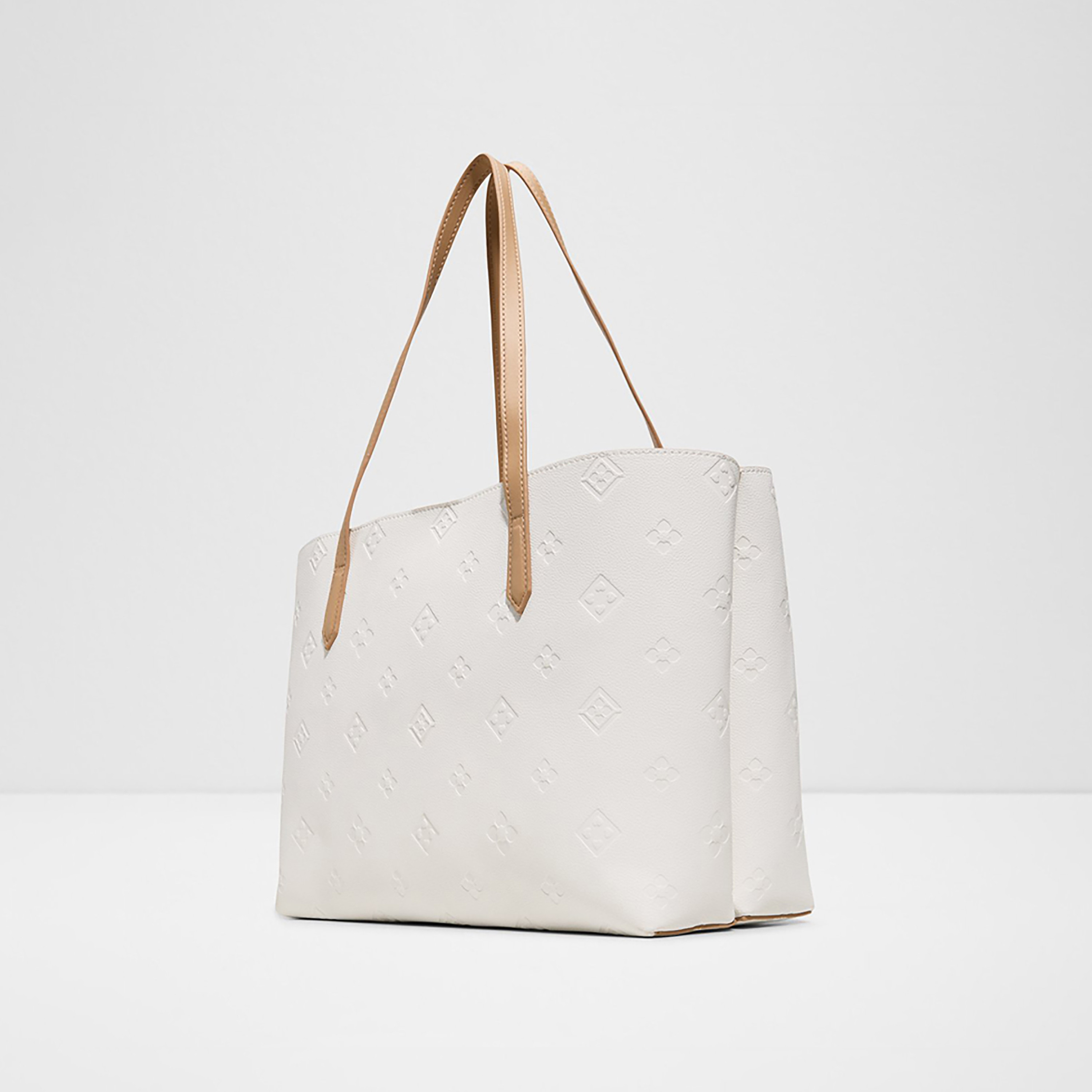حقيبة يد ألدو إيزابيل ذات مقبضين مزينتين بنقشة مونوغرام بارزة وإغلاق مغناطيسي-women-bagsandwallets-handbags-image-2