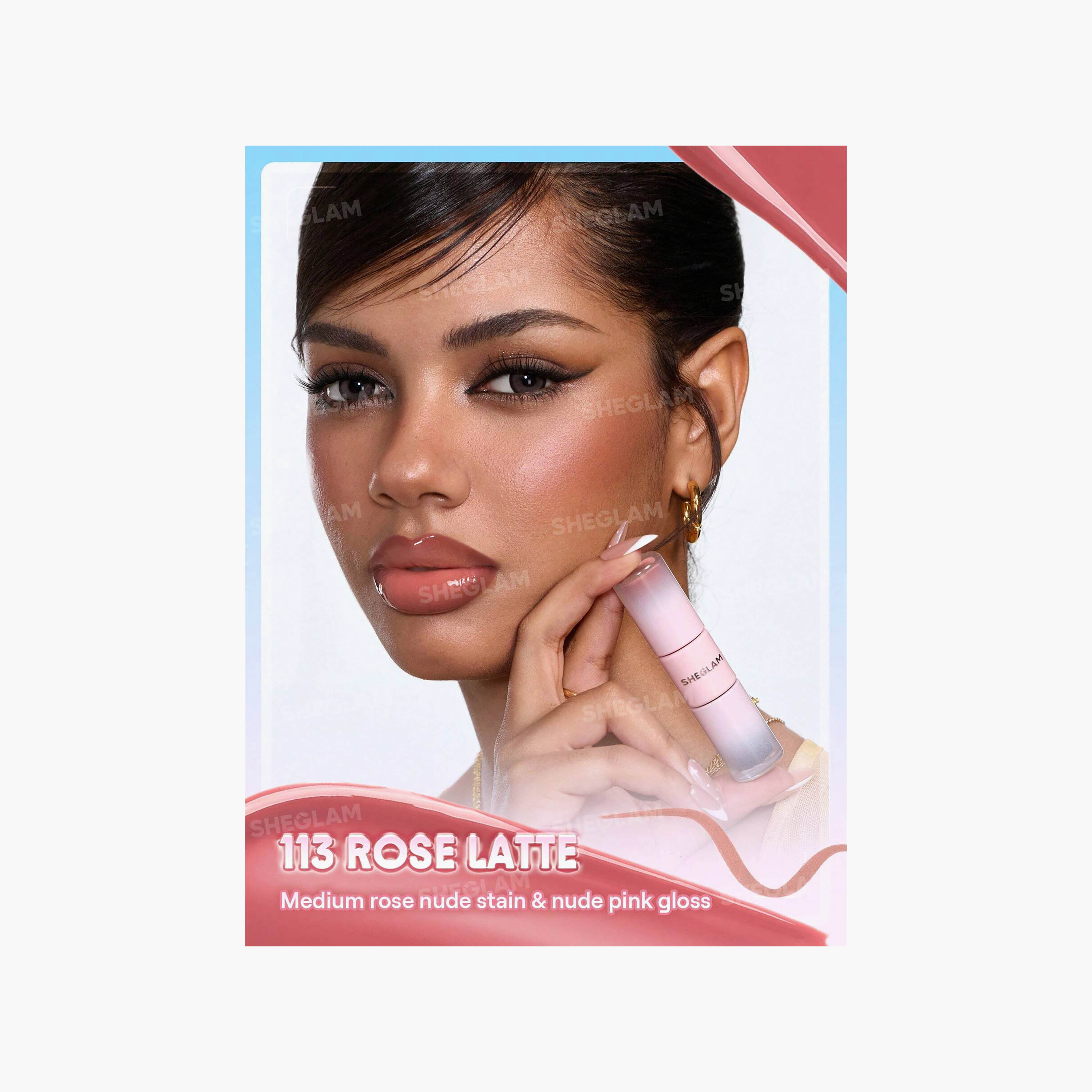 Sheglam Line to Shine Peel-Off Lip Stain & Gloss Duo - 30gms-beautyandpersonalcare-makeup-lips-lipliners-image-3