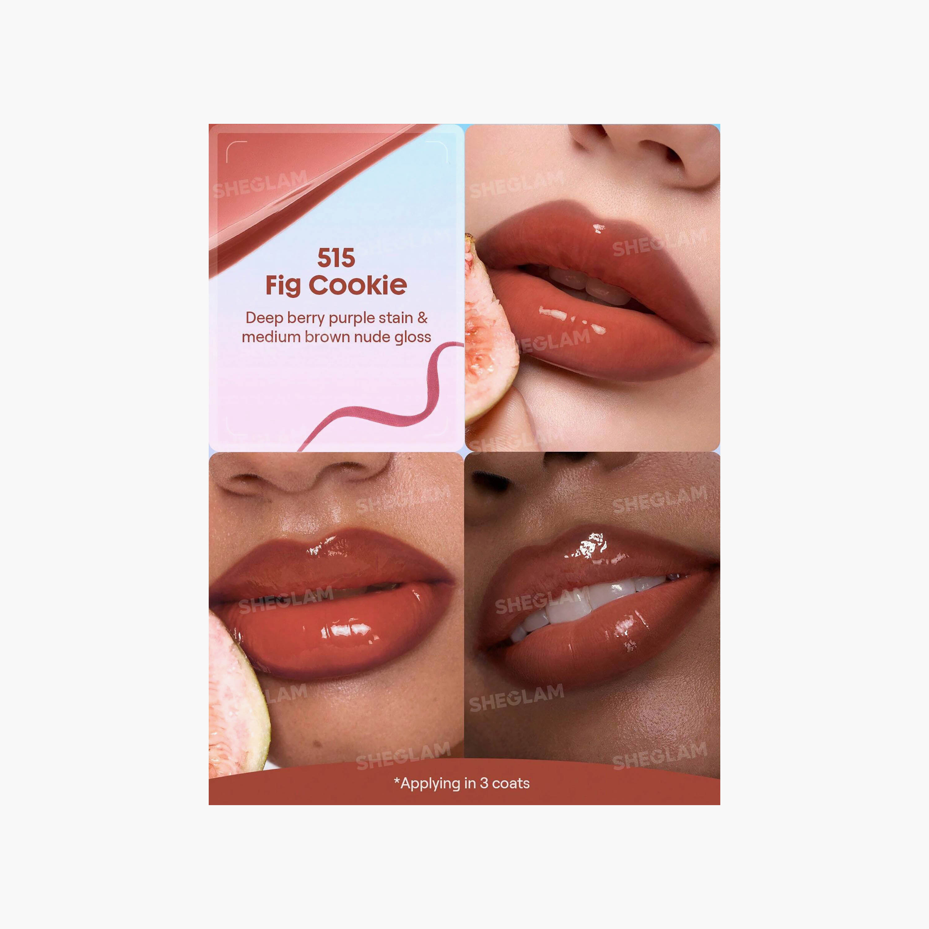 Sheglam Line to Shine Peel-Off Lip Stain & Gloss Duo - 30gms-beautyandpersonalcare-makeup-lips-lipliners-image-2