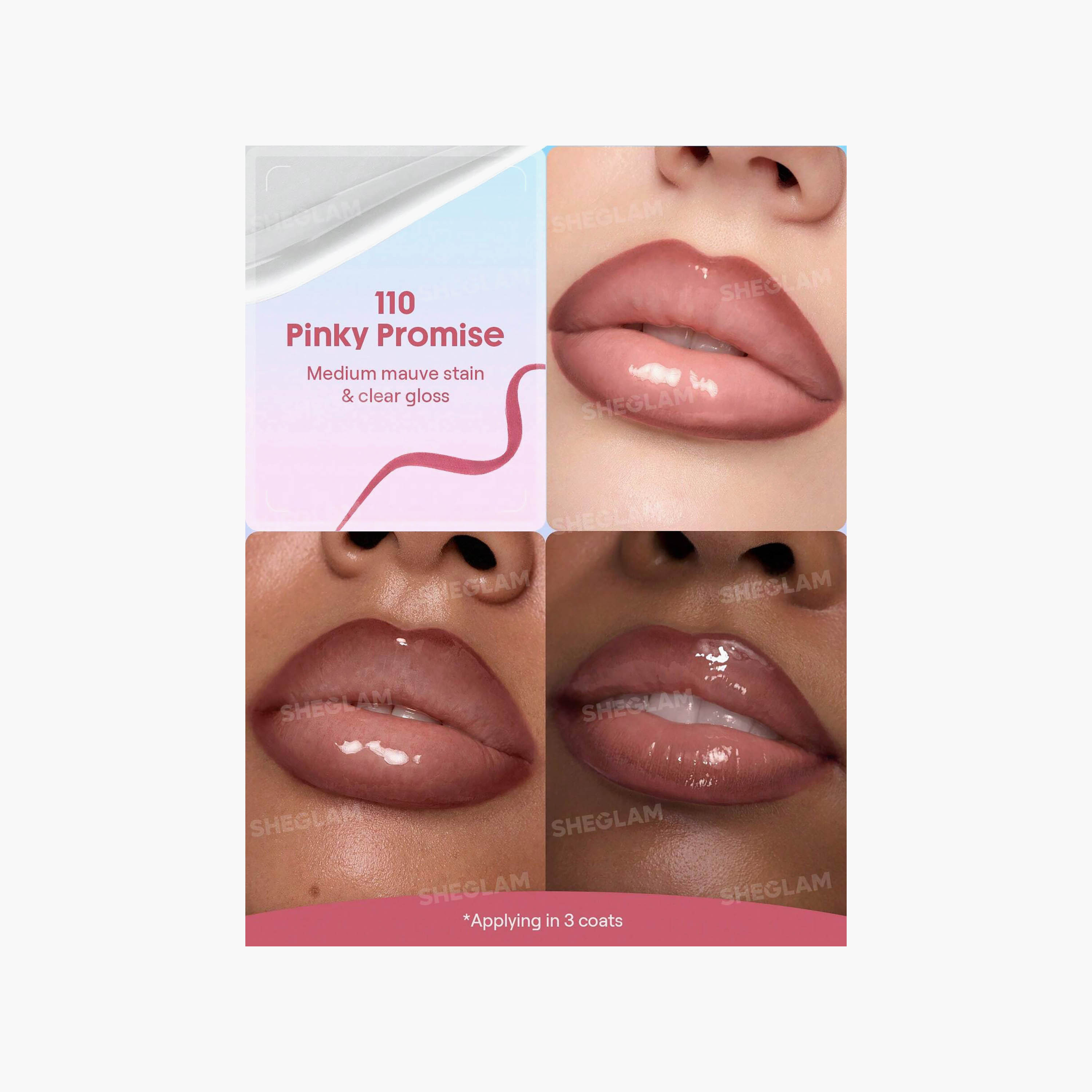 Sheglam Line to Shine Peel-Off Lip Stain & Gloss Duo - 30gms-beautyandpersonalcare-makeup-lips-lipliners-image-2