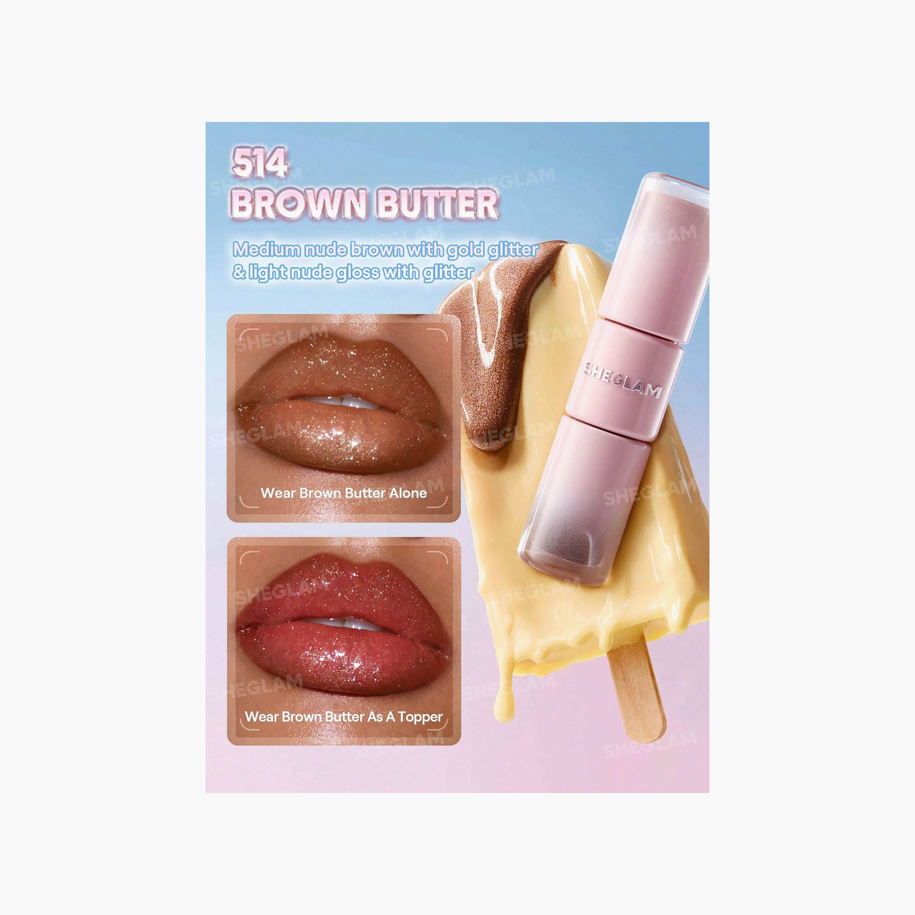 Sheglam Line to Shine Peel-Off Lip Stain & Gloss Duo - 30gms-beautyandpersonalcare-makeup-lips-lipliners-image-7