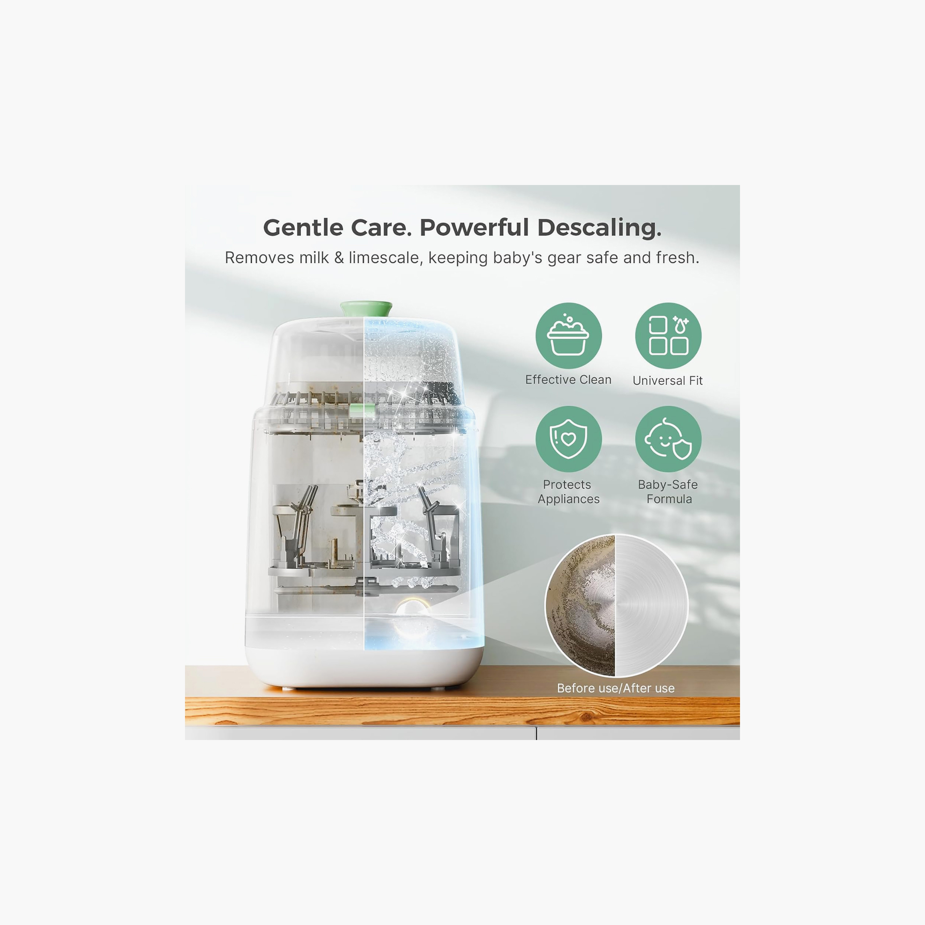 أقراص إزالة الترسبات الرسمية 30 قطعة من مومكوزي-baby-feeding-sterilizersandwarmers-image-2