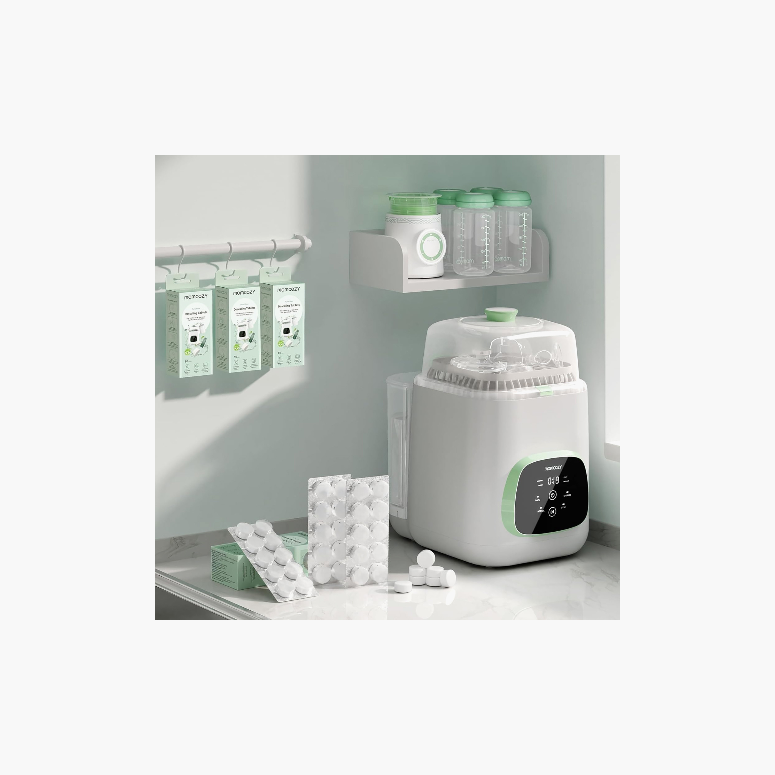 أقراص إزالة الترسبات الرسمية 30 قطعة من مومكوزي-baby-feeding-sterilizersandwarmers-image-5