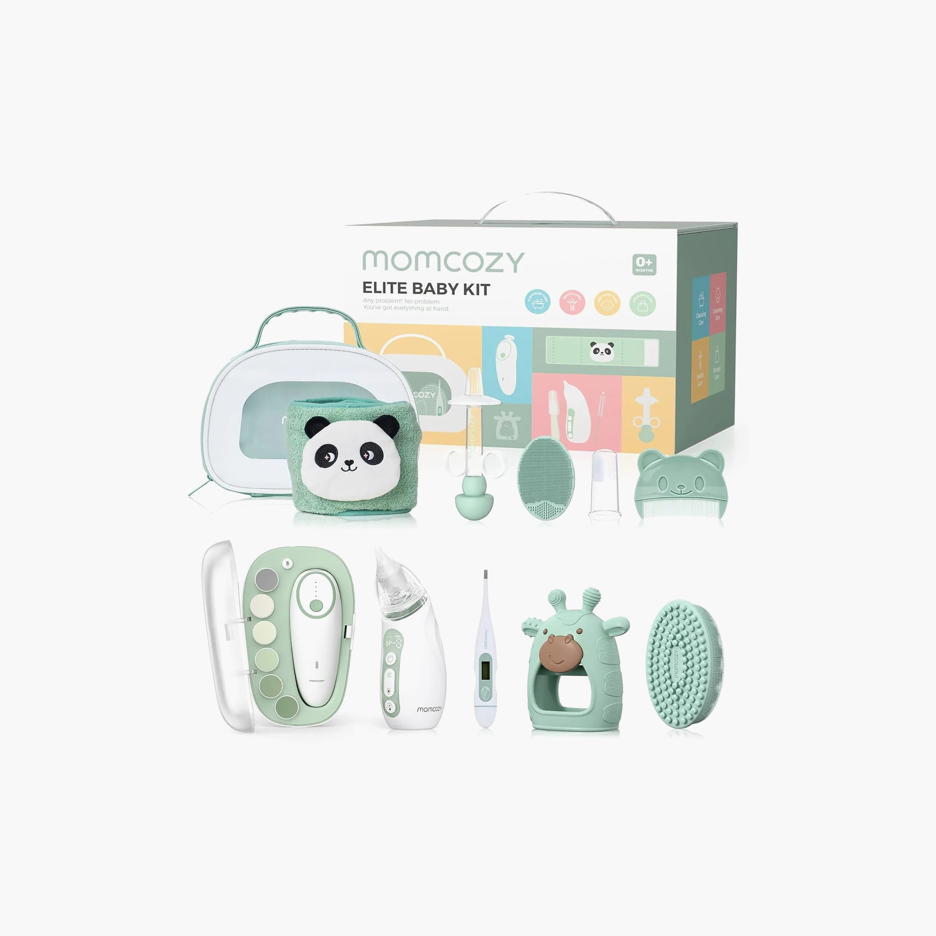 طقم العناية بالطفل أول-إن-وان إيليت من موم كوزي-baby-bathandcare-grooming-image-2