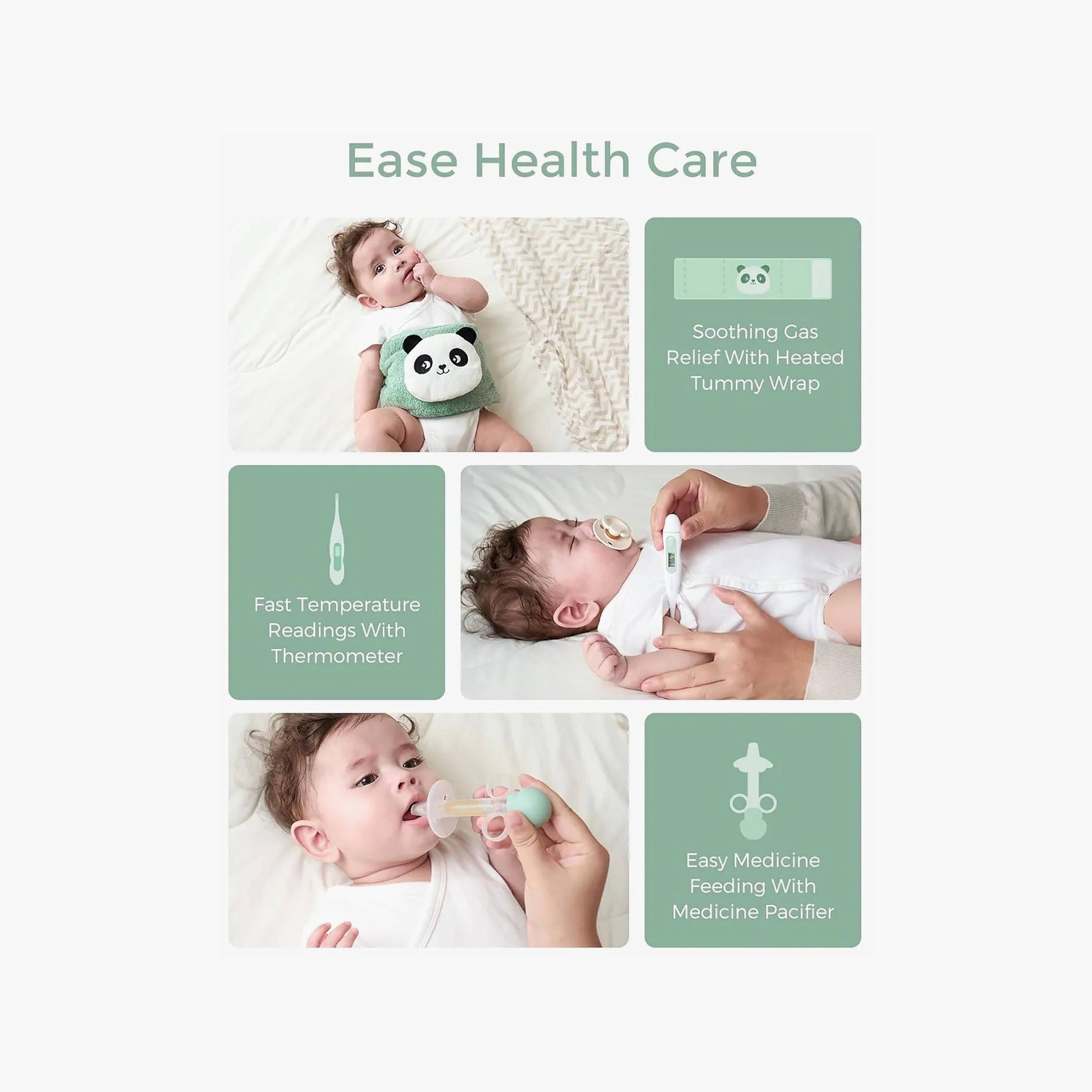 طقم العناية بالطفل أول-إن-وان إيليت من موم كوزي-baby-bathandcare-grooming-image-5
