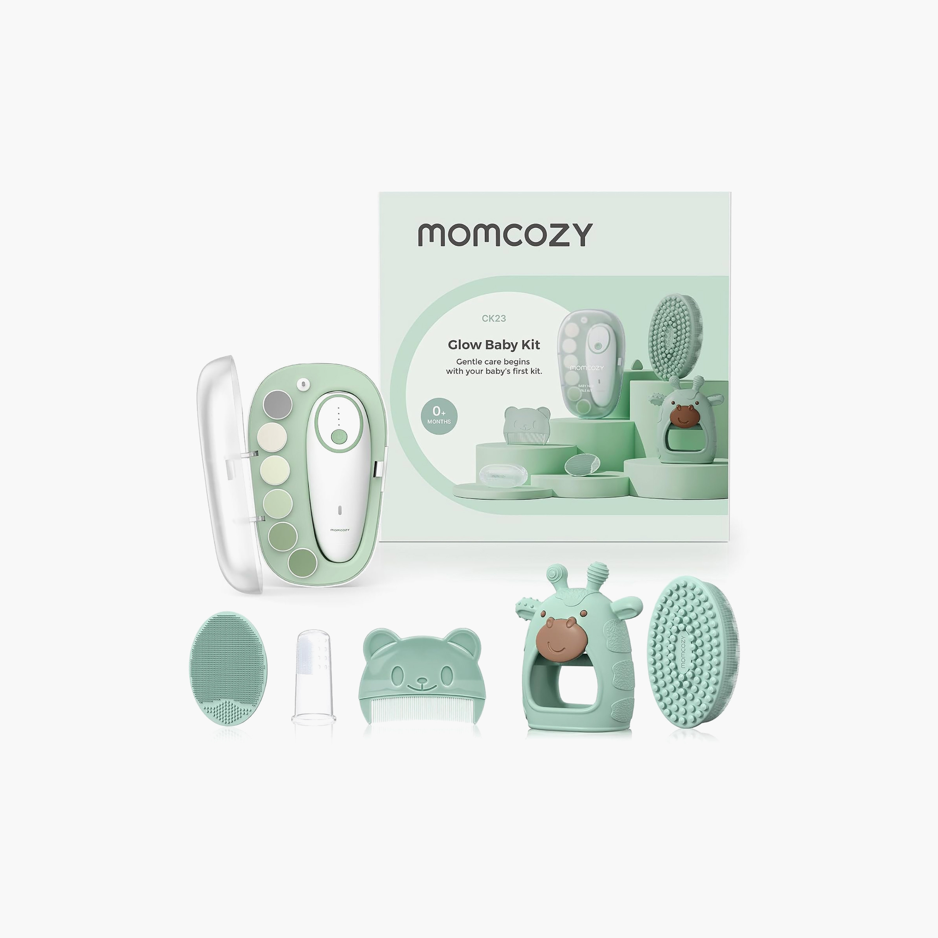 طقم العناية بالطفل أول إن 1 جلو من مومكوزي-baby-bathandcare-grooming-image-2