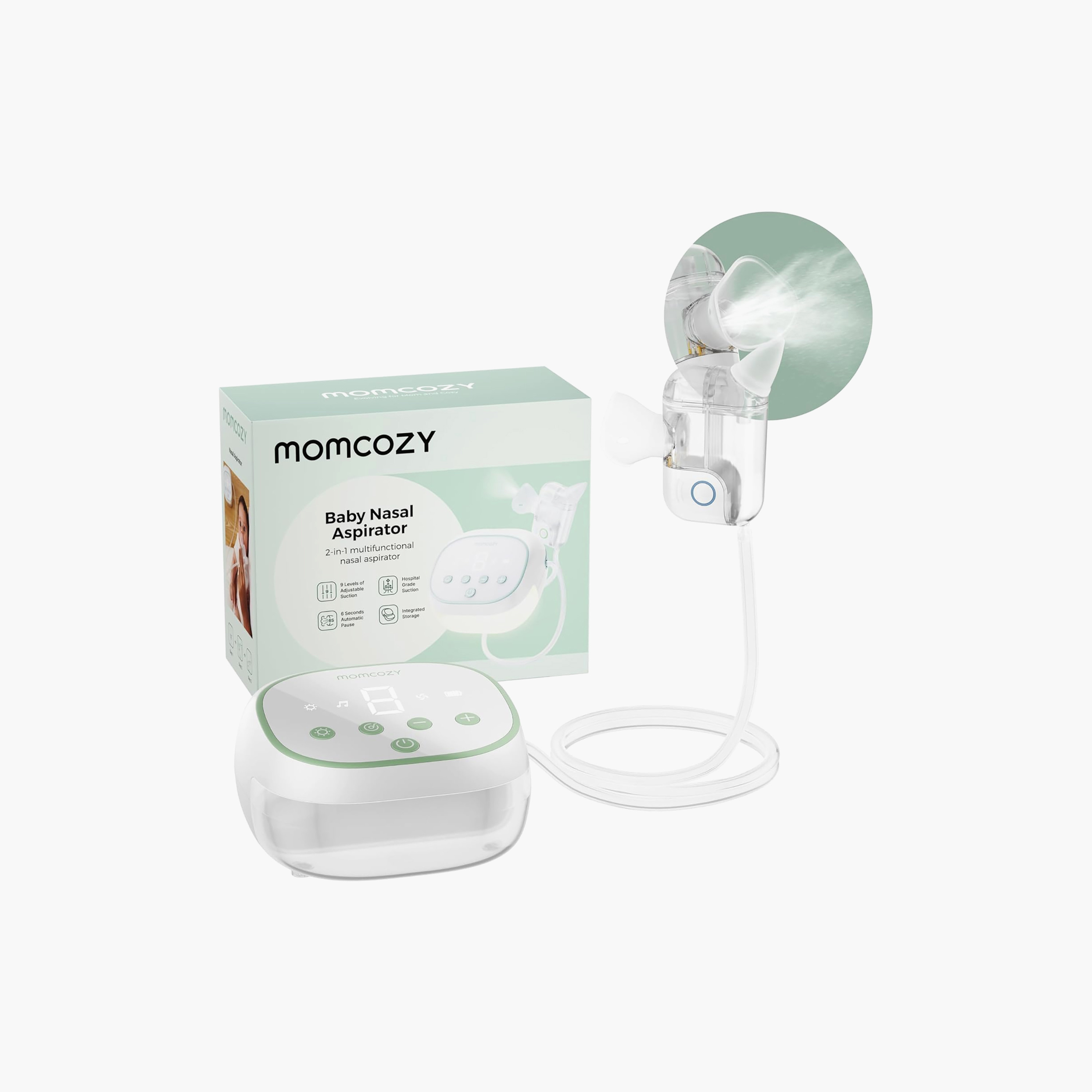 شفاط أنف كهربائي بريزي كلير برو من مومكوزي-baby-healthandsafety-thermometersandaspirators-image-7