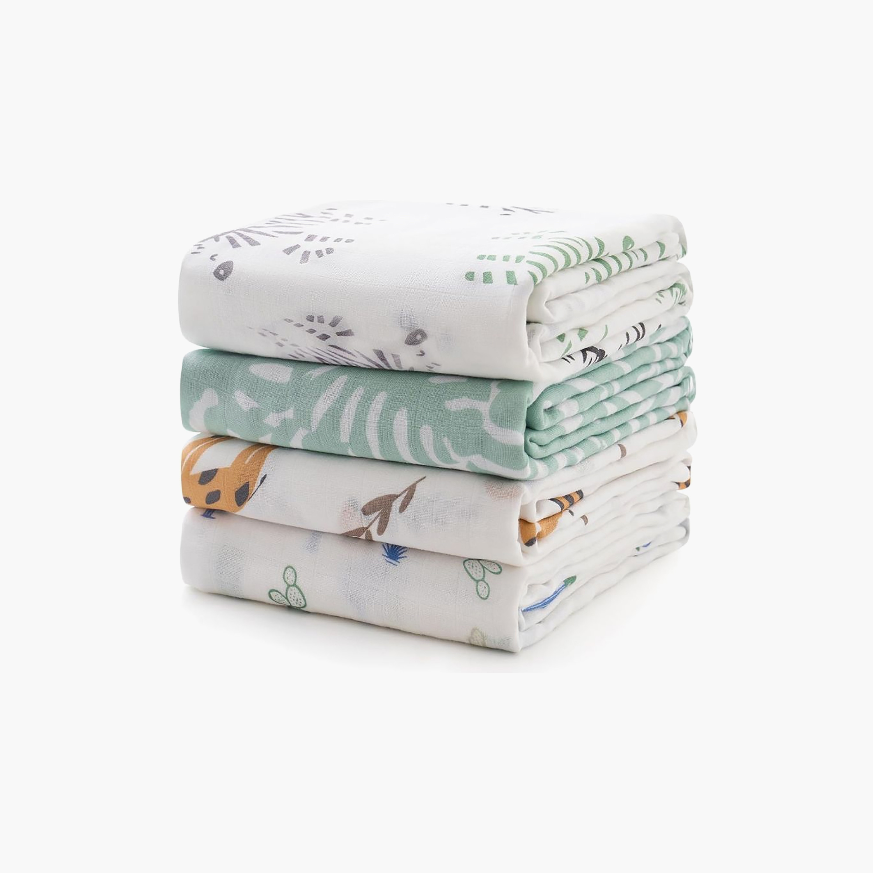 Momcozy 4-Piece Muslin Swaddle Blankets-baby-nursery-blanketsandswaddles-blanketsandquilts-image-1
