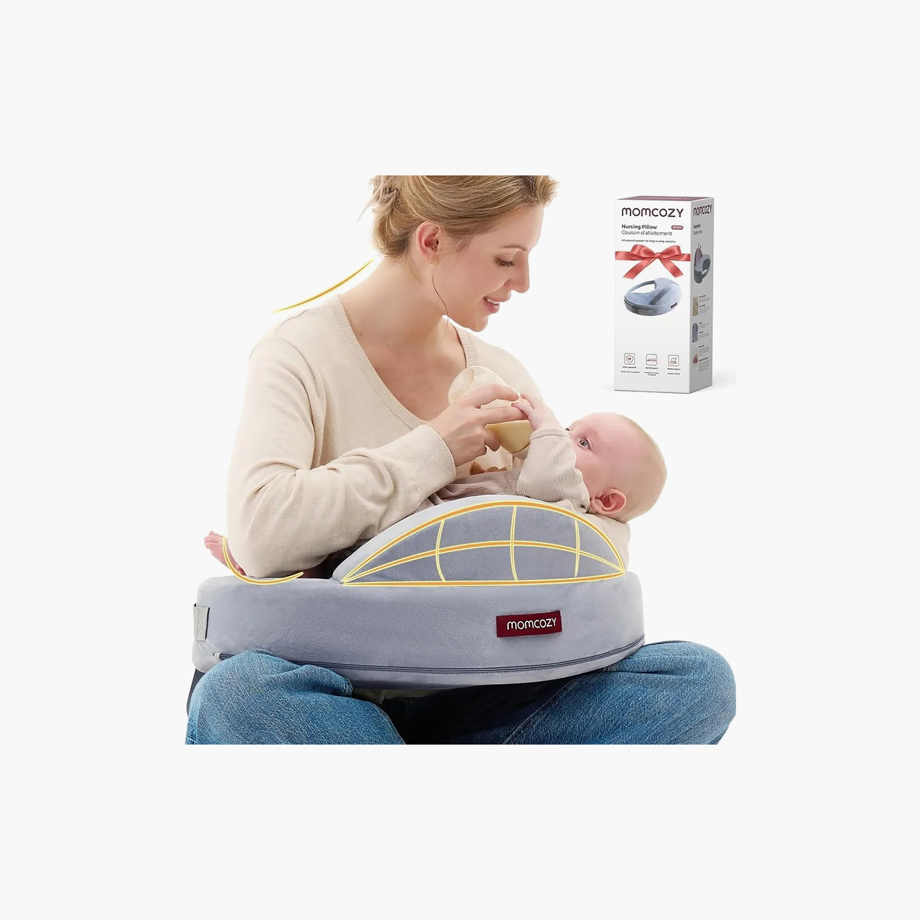 Momcozy Memory Foam Nursing Pillow-baby-feeding-accessories-image-4