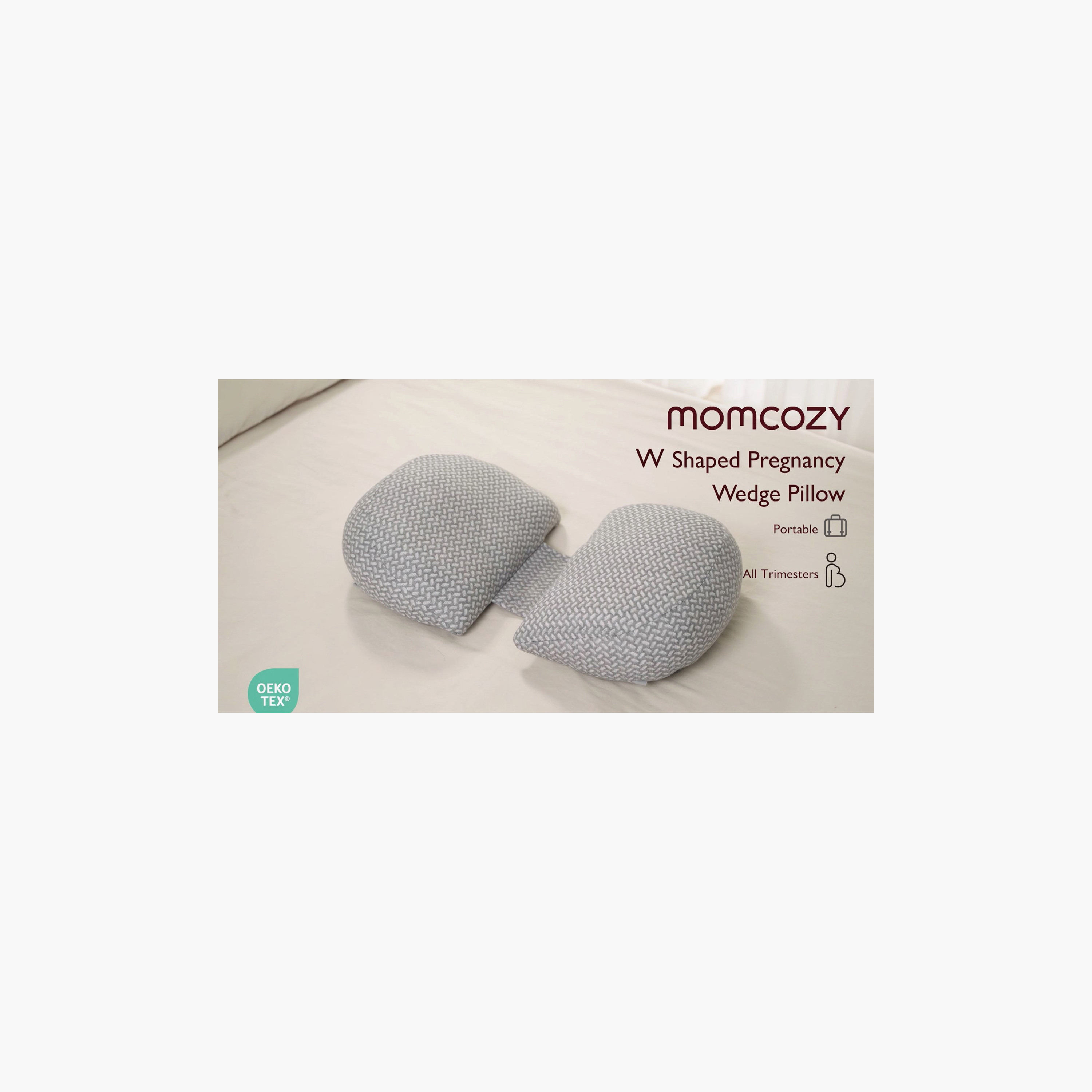 Momcozy Plus W-Shaped Pregnancy Wedge Pillow-baby-maternalcare-pregnancypillows-image-5