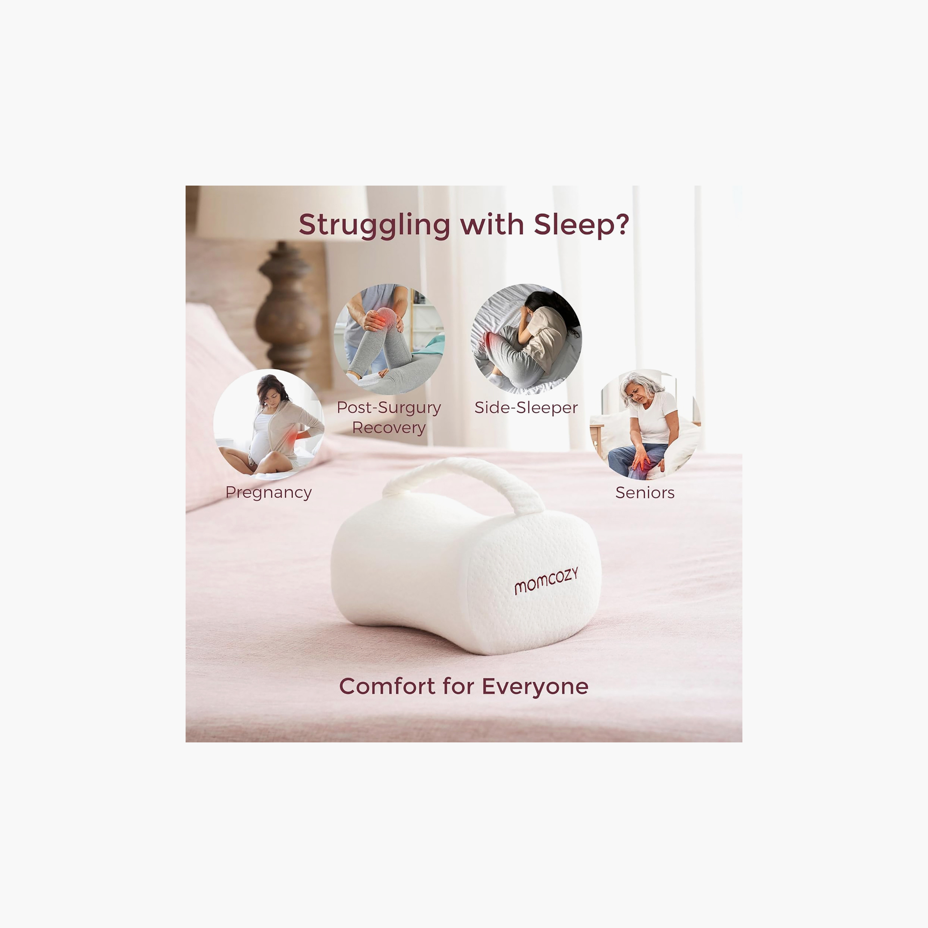 Momcozy Knee Pillow with Memory Foam-baby-feeding-accessories-image-3