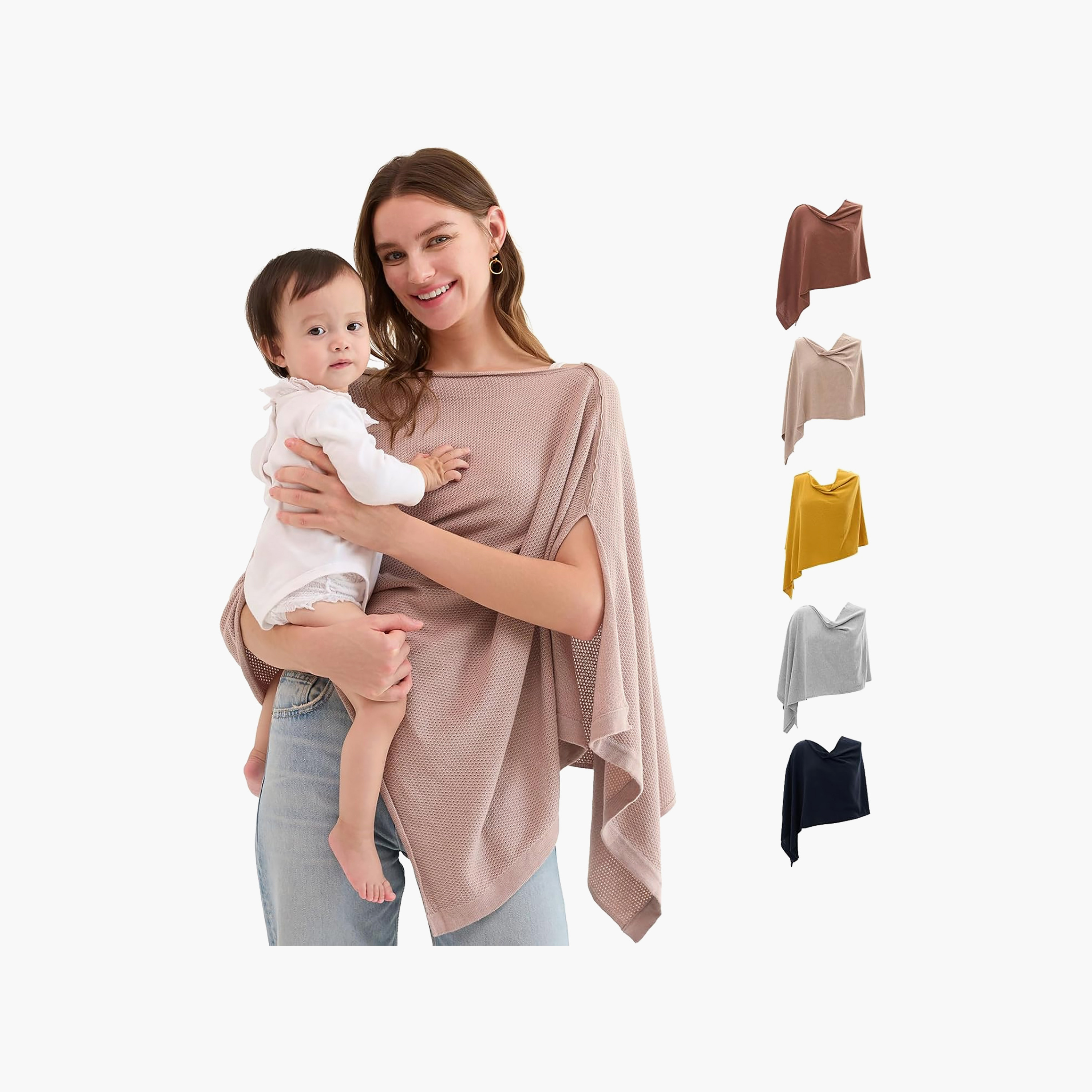 Momcozy Ultra Breathable & Soft Nursing Cover-baby-feeding-breastfeedingandcare-image-1