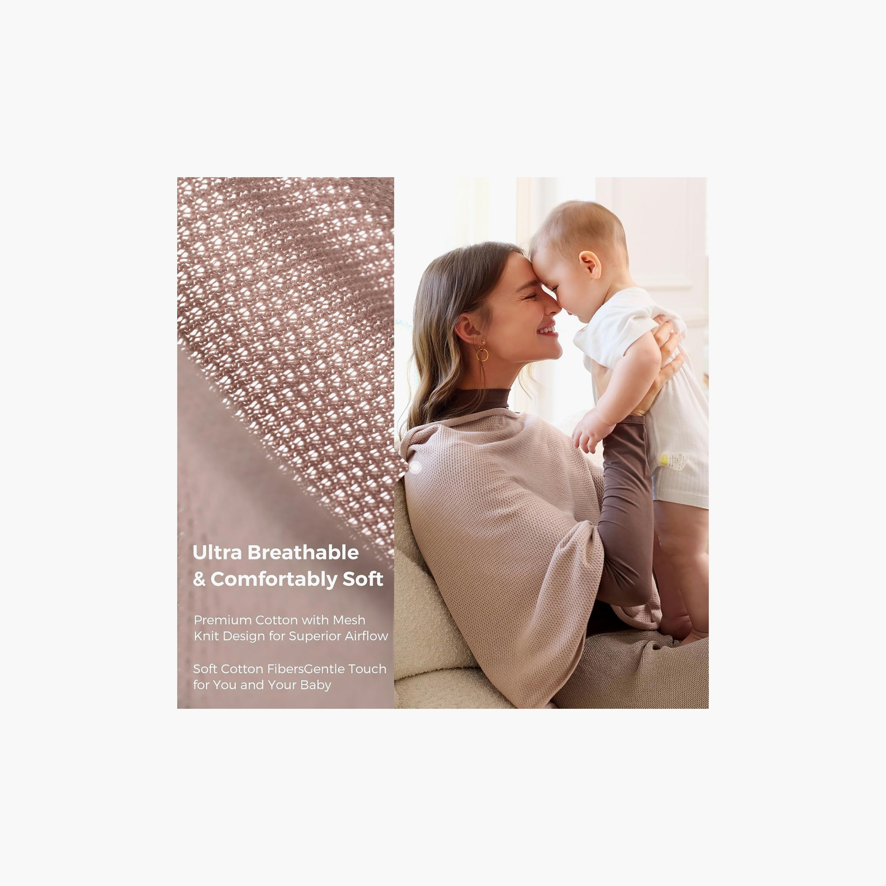 Momcozy Ultra Breathable & Soft Nursing Cover-baby-feeding-breastfeedingandcare-image-3