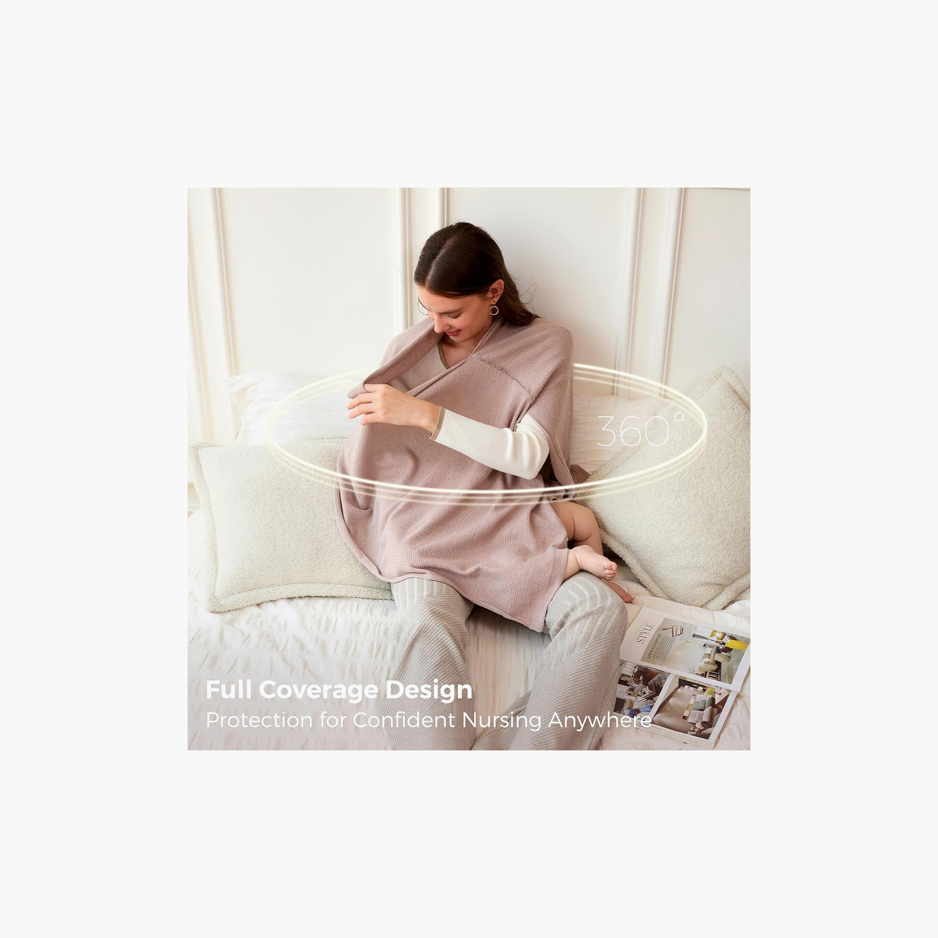 Momcozy Ultra Breathable & Soft Nursing Cover-baby-feeding-breastfeedingandcare-image-4