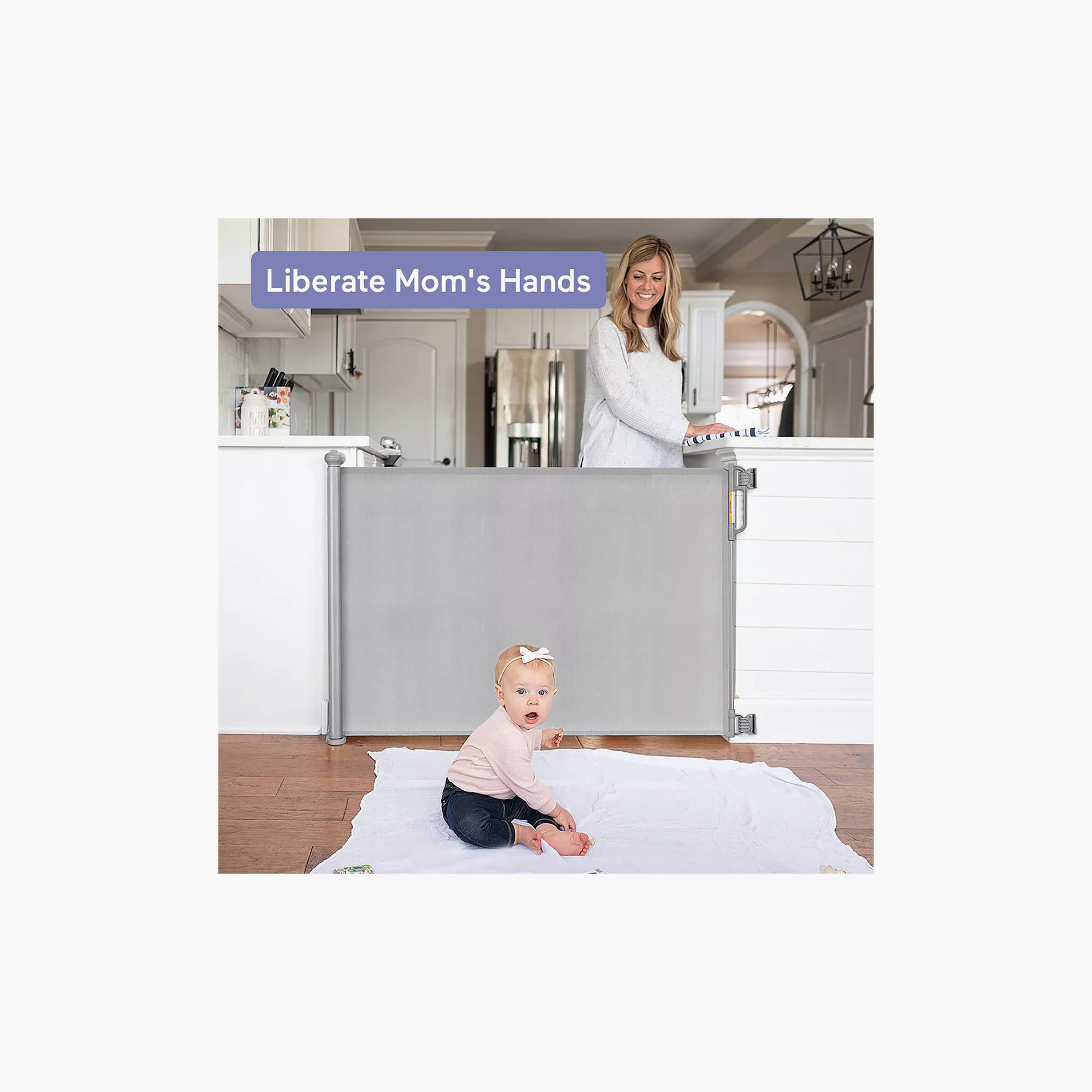 بوابة أمان قابلة للسحب للأطفال بقفل مزدوج من مومكوزي-baby-healthandsafety-babyproofing-image-9