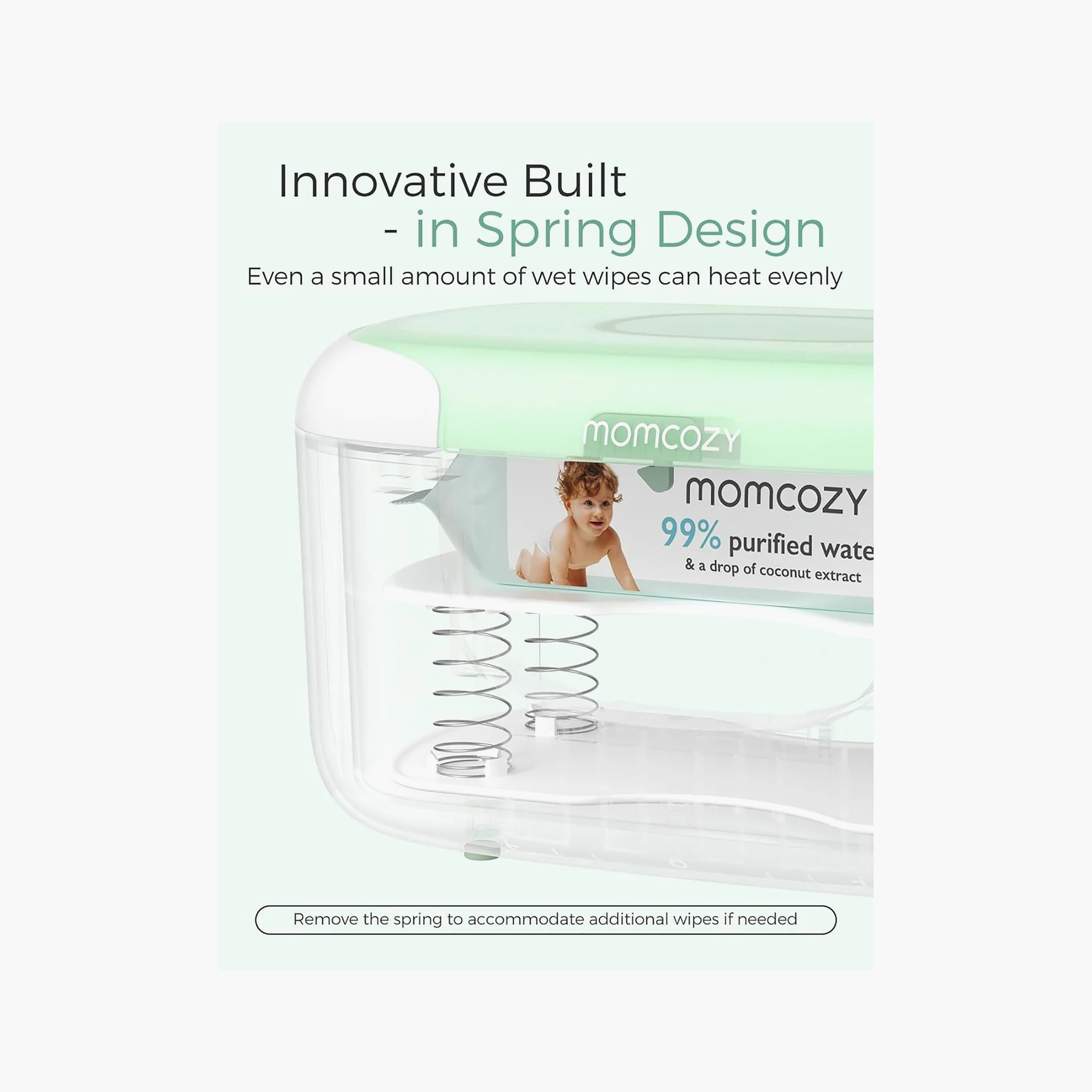 Momcozy Max Wipe Warmer with Adjustable Night Light-baby-bathandcare-wipes-image-6
