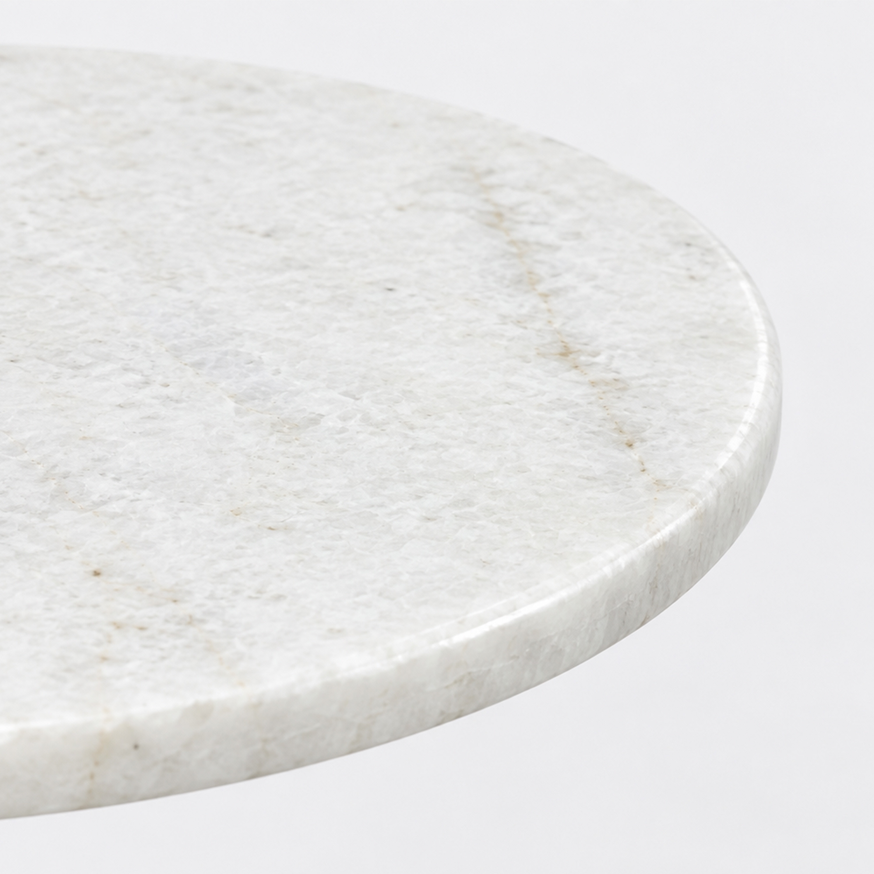 Crafted by lifestyle Marble Top Round Side Table-furniture-livingroom-sideandendtables-image-4